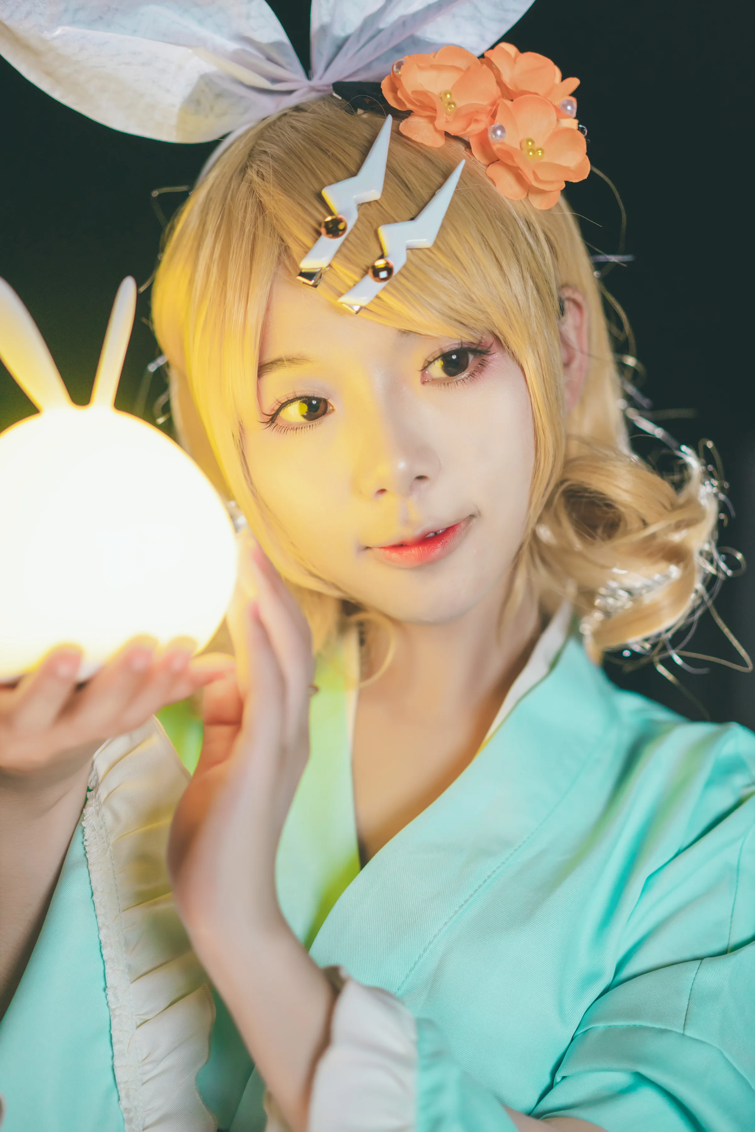 VOCALOID 镜音铃COS写真