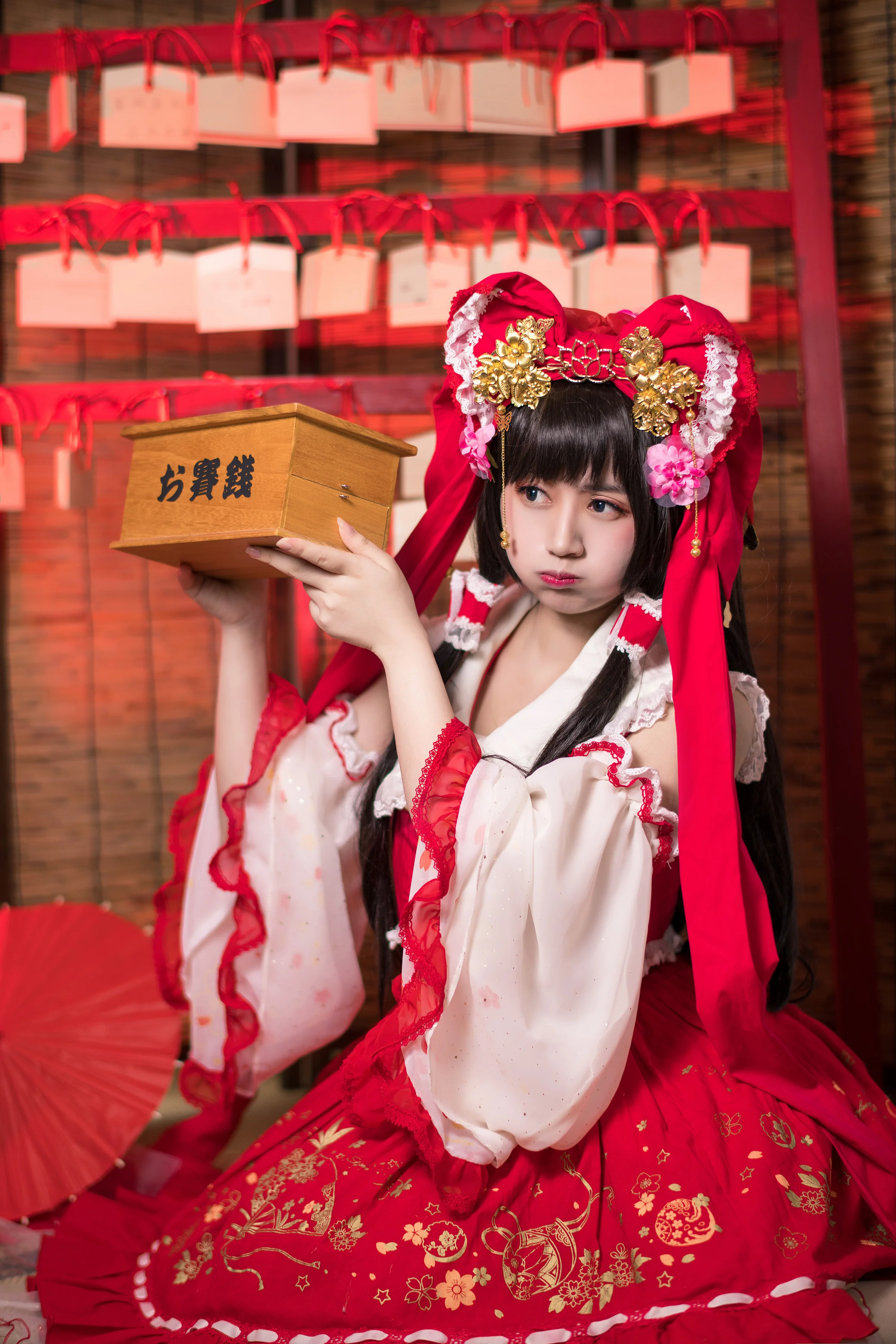 东方project博丽灵梦COS写真