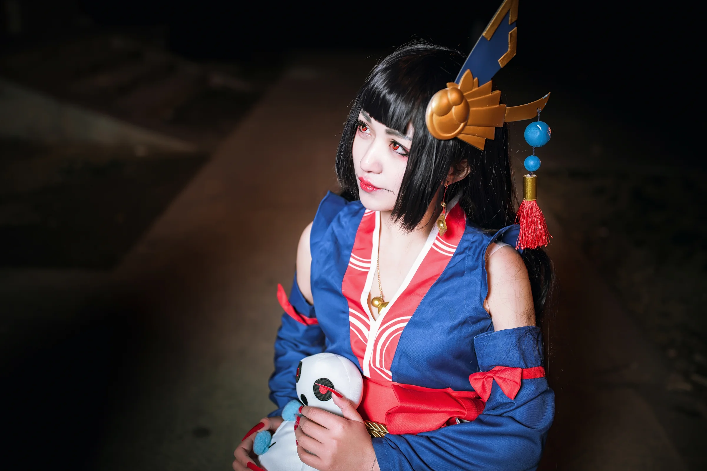 《阴阳师》鬼女红叶COS写真
