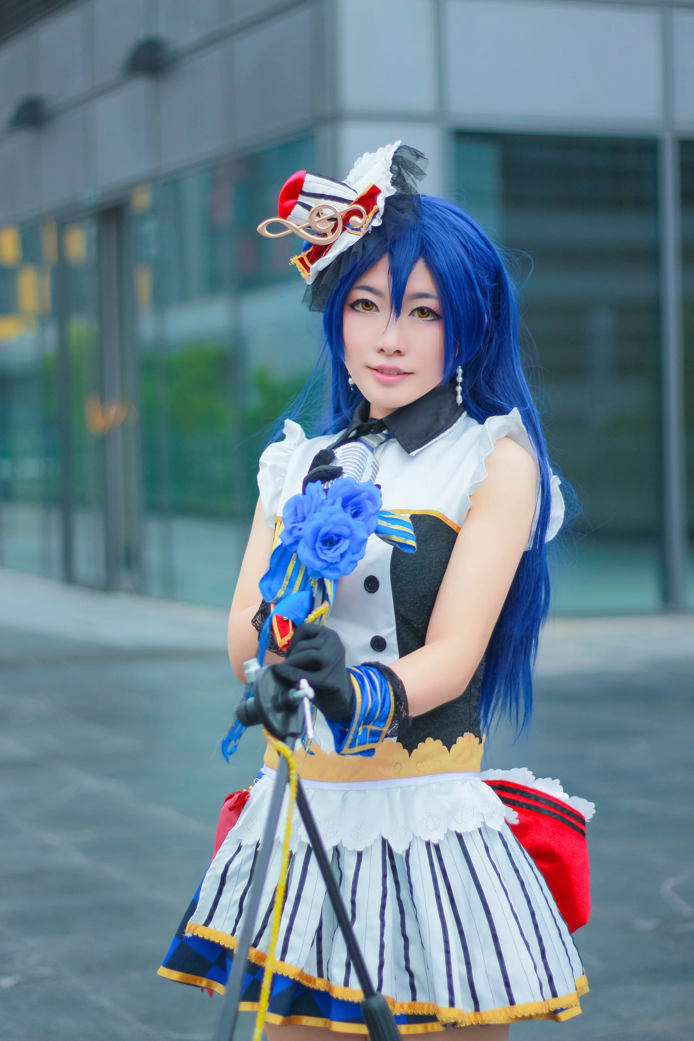 love live 女仆觉醒 海未COS写真