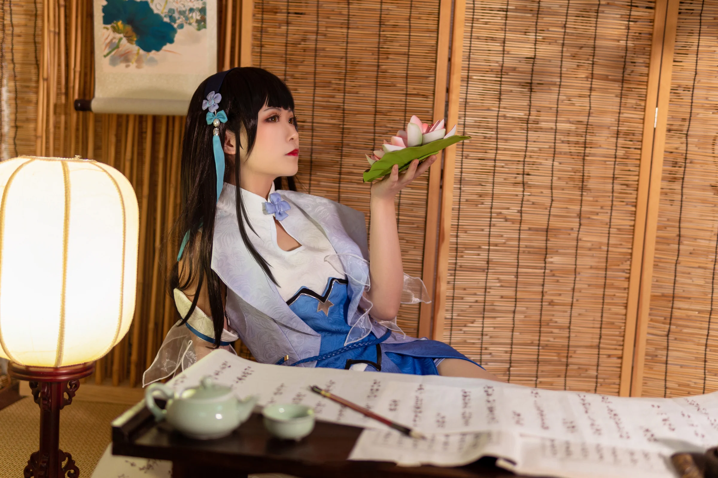 《王者荣耀》西施原皮COS写真