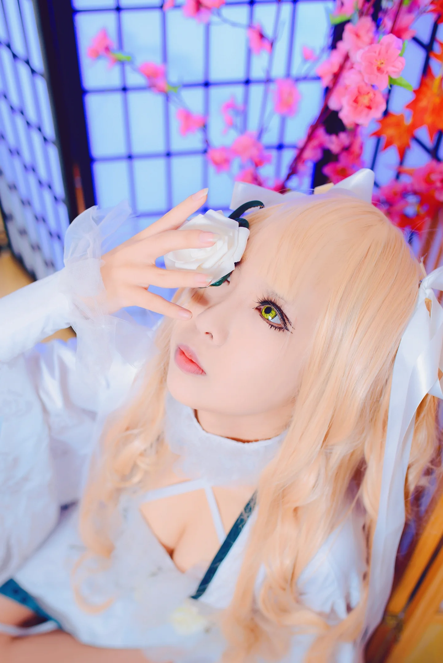 蔷薇少女雪华绮晶COS写真