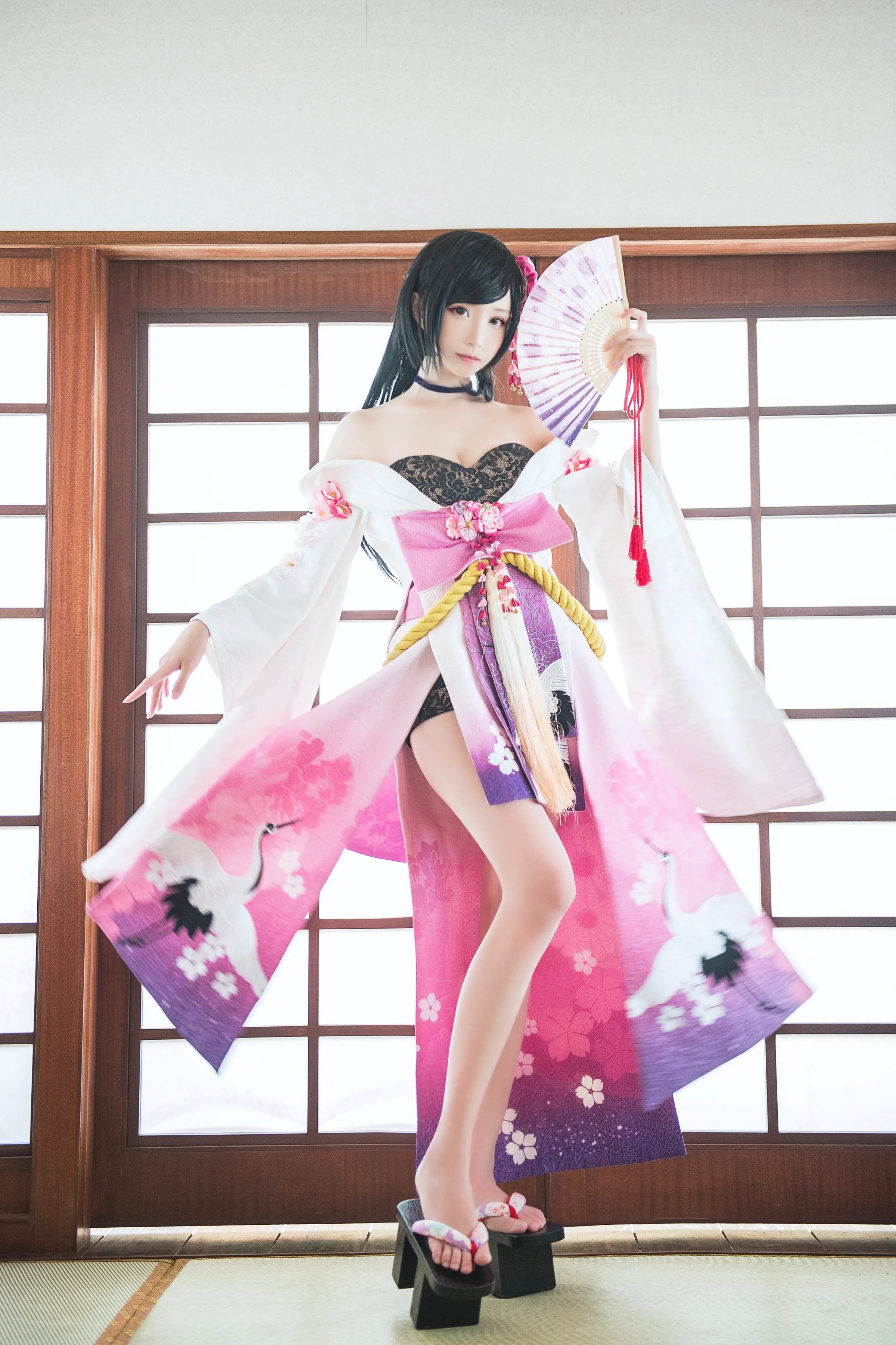 《镇魔曲》夜樱COS写真