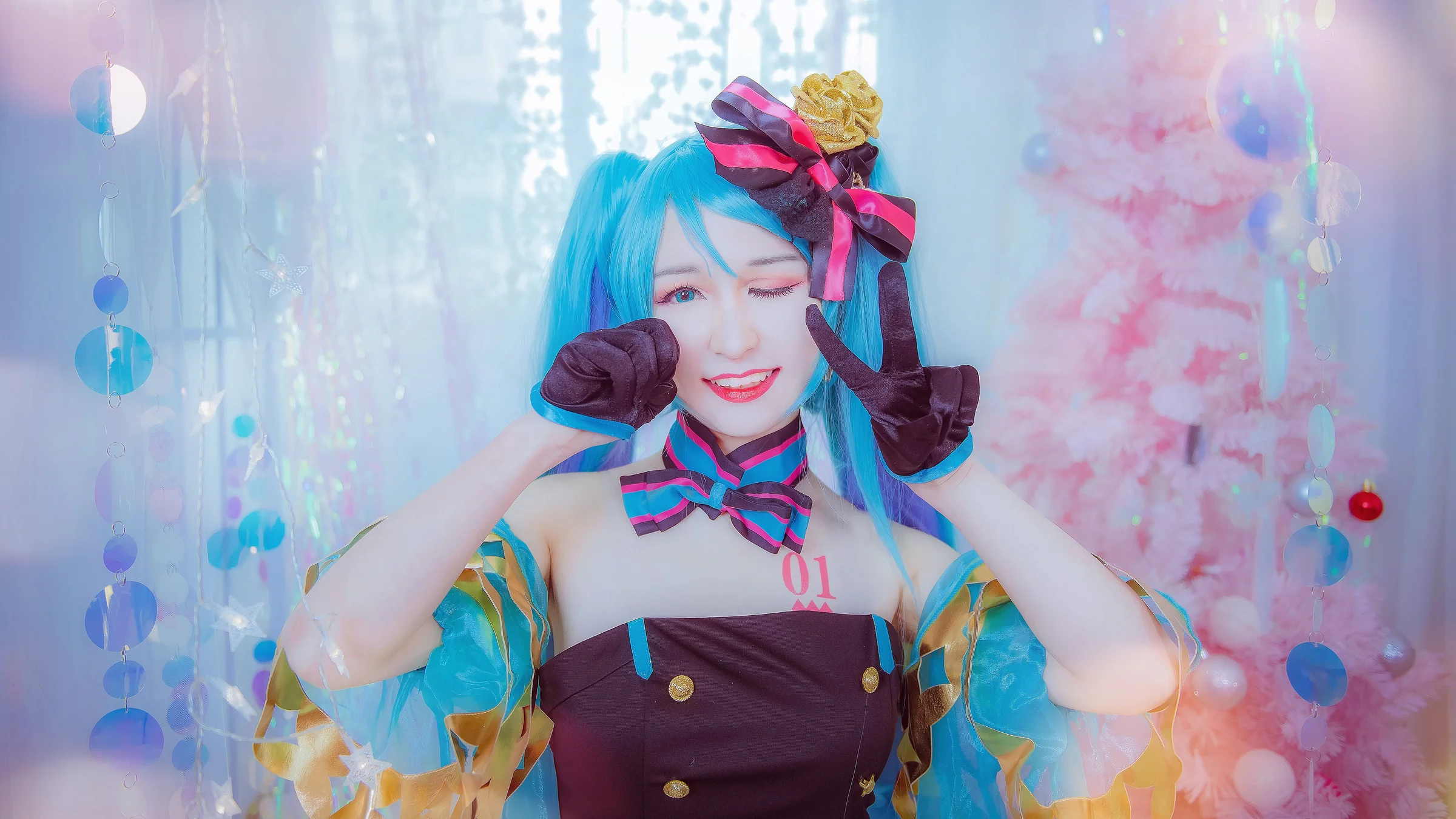 初音未来COS写真 世界第一的公主殿下最可爱了！