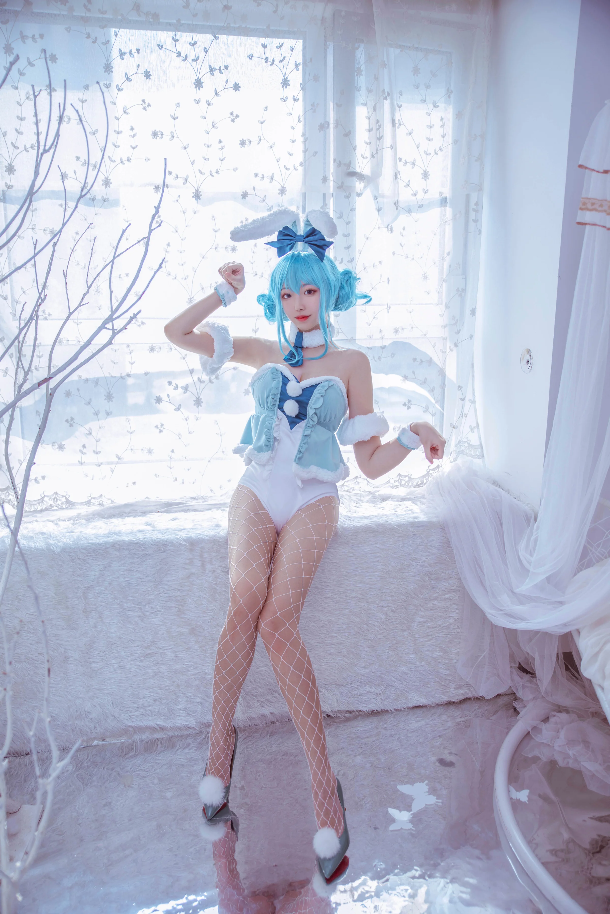 初音兔女郎COS写真
