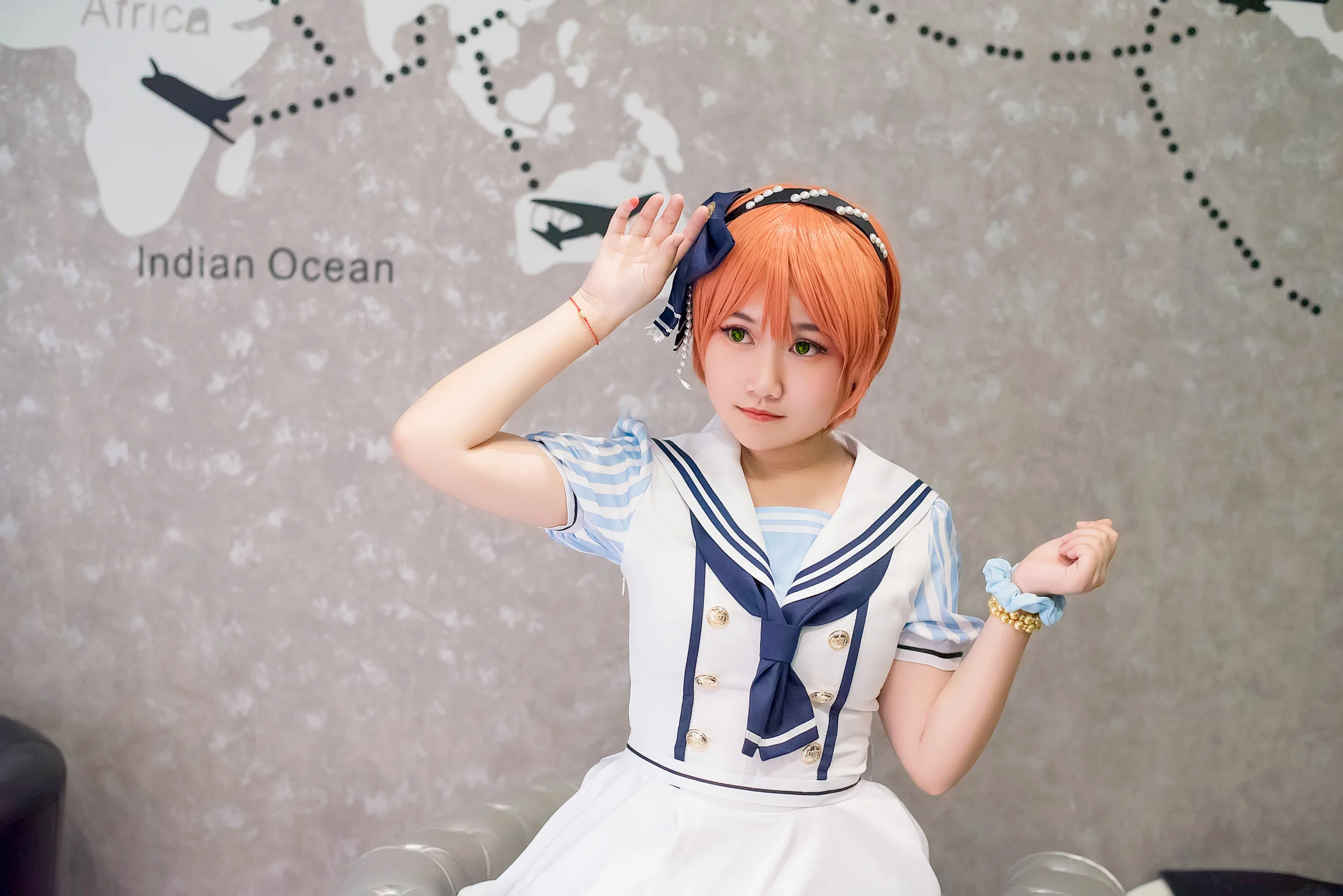 Love Live！海盗未觉醒凛喵COS写真