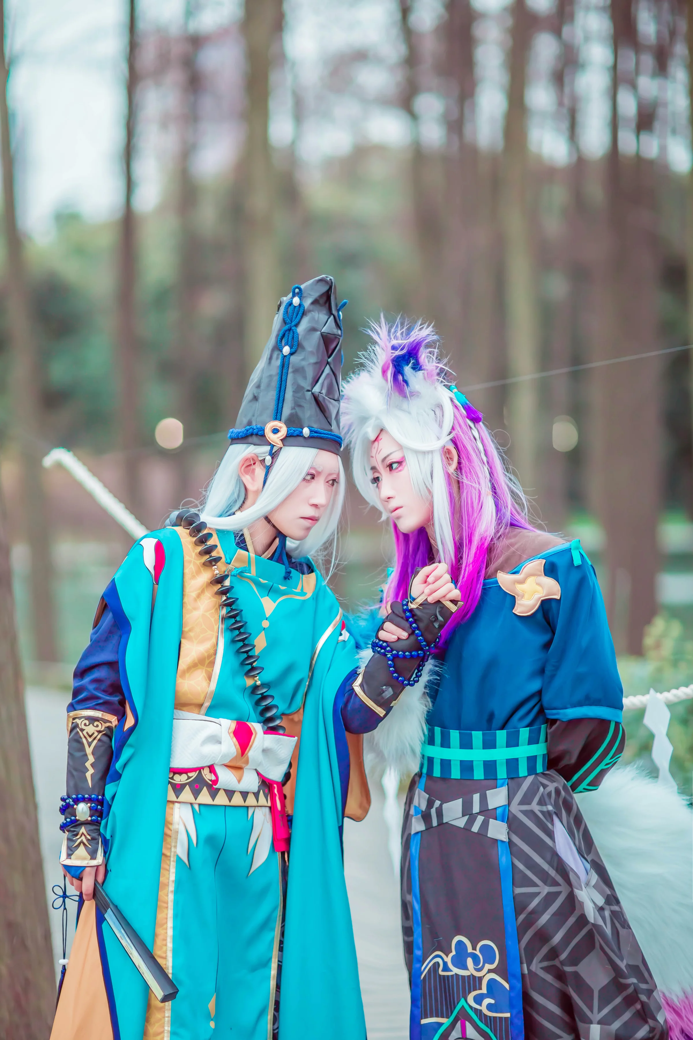 阴阳师手游安倍晴明COS写真