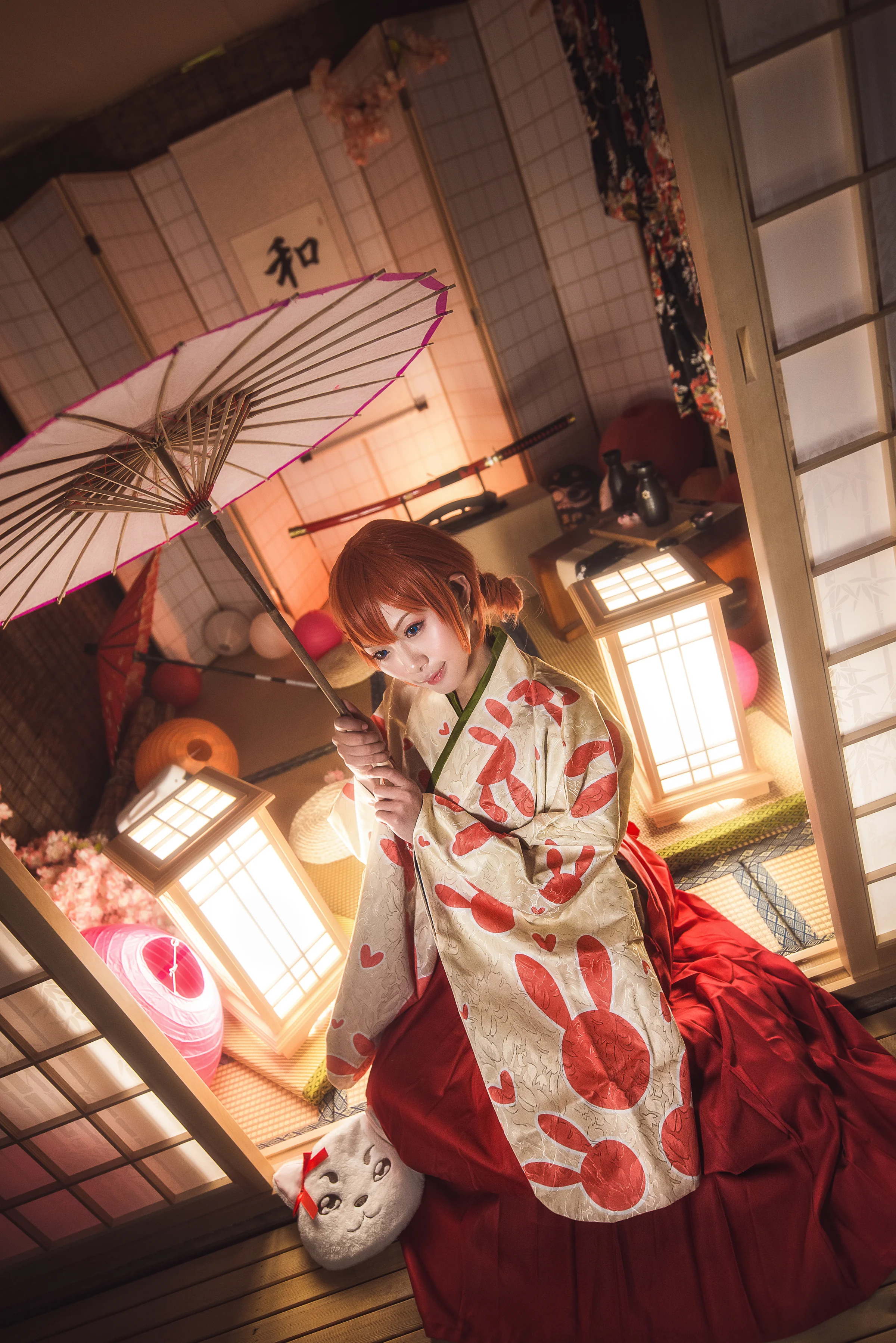 《银魂》神乐COS写真