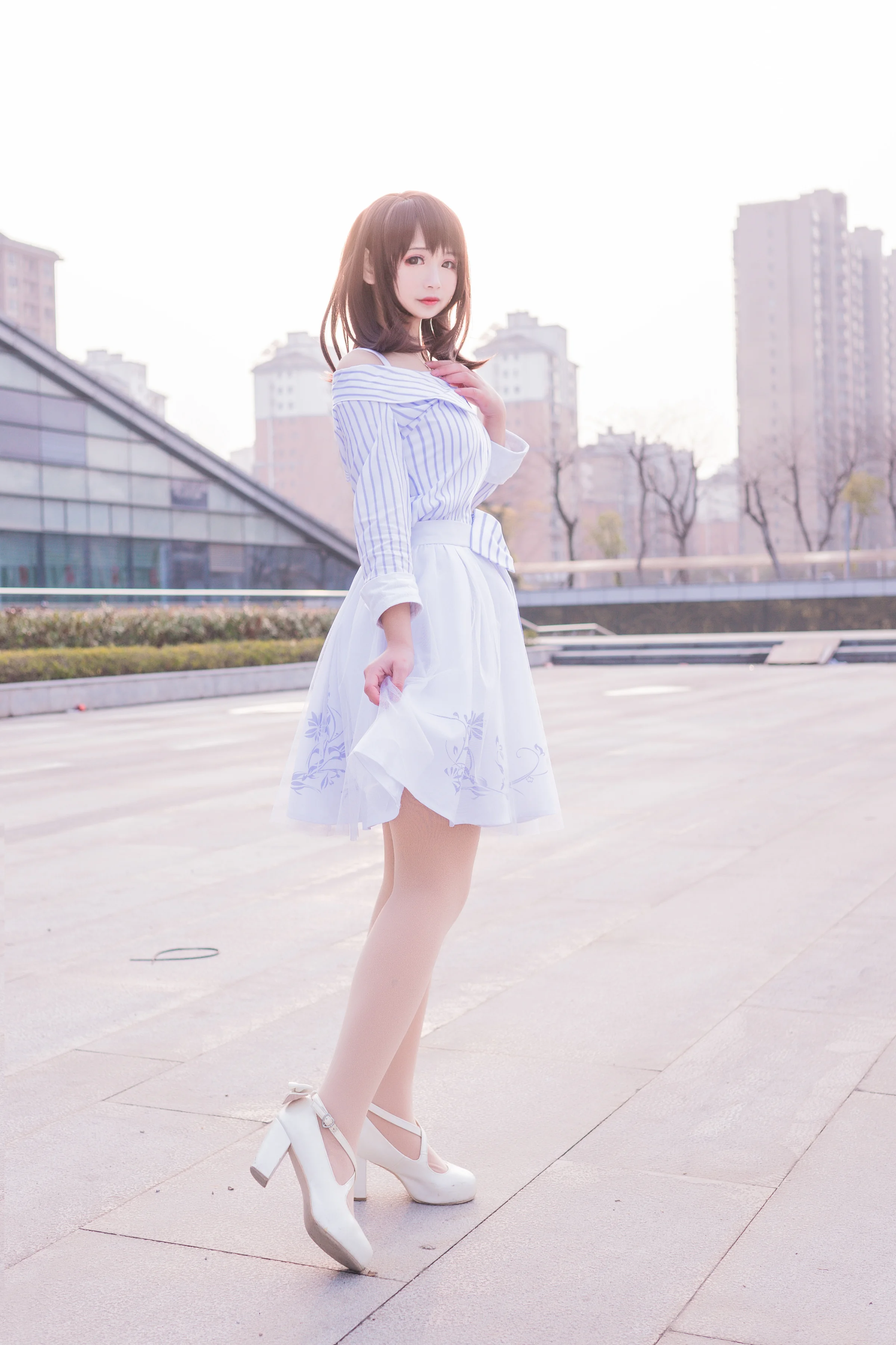 恋与制作人女主COS写真