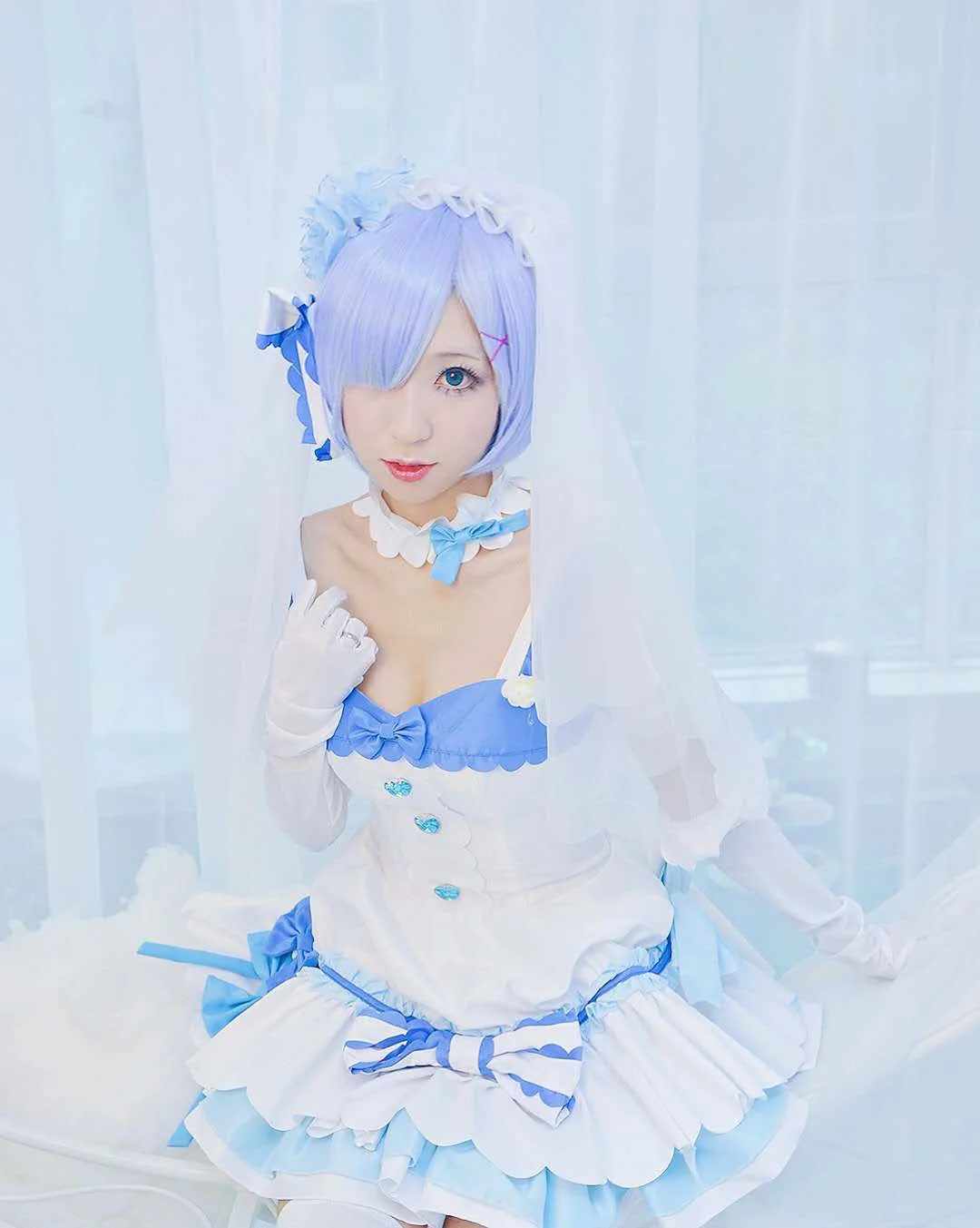 蕾姆婚纱COS写真