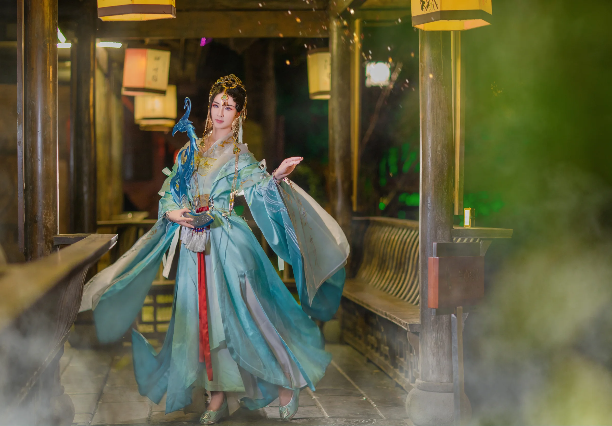 天涯明月刀·心王·醉花阴COS写真