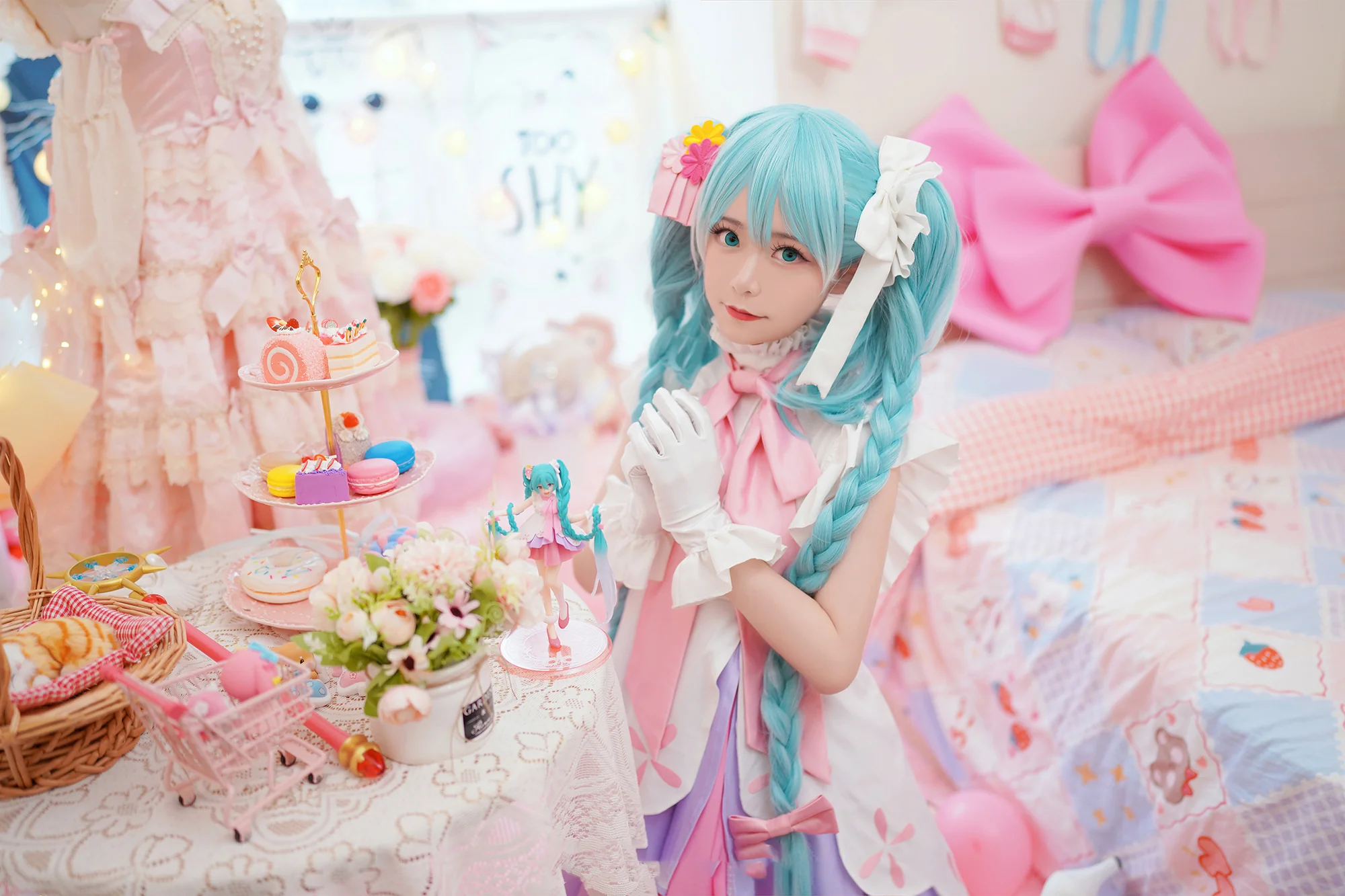 初音未来长发公主 COS写真