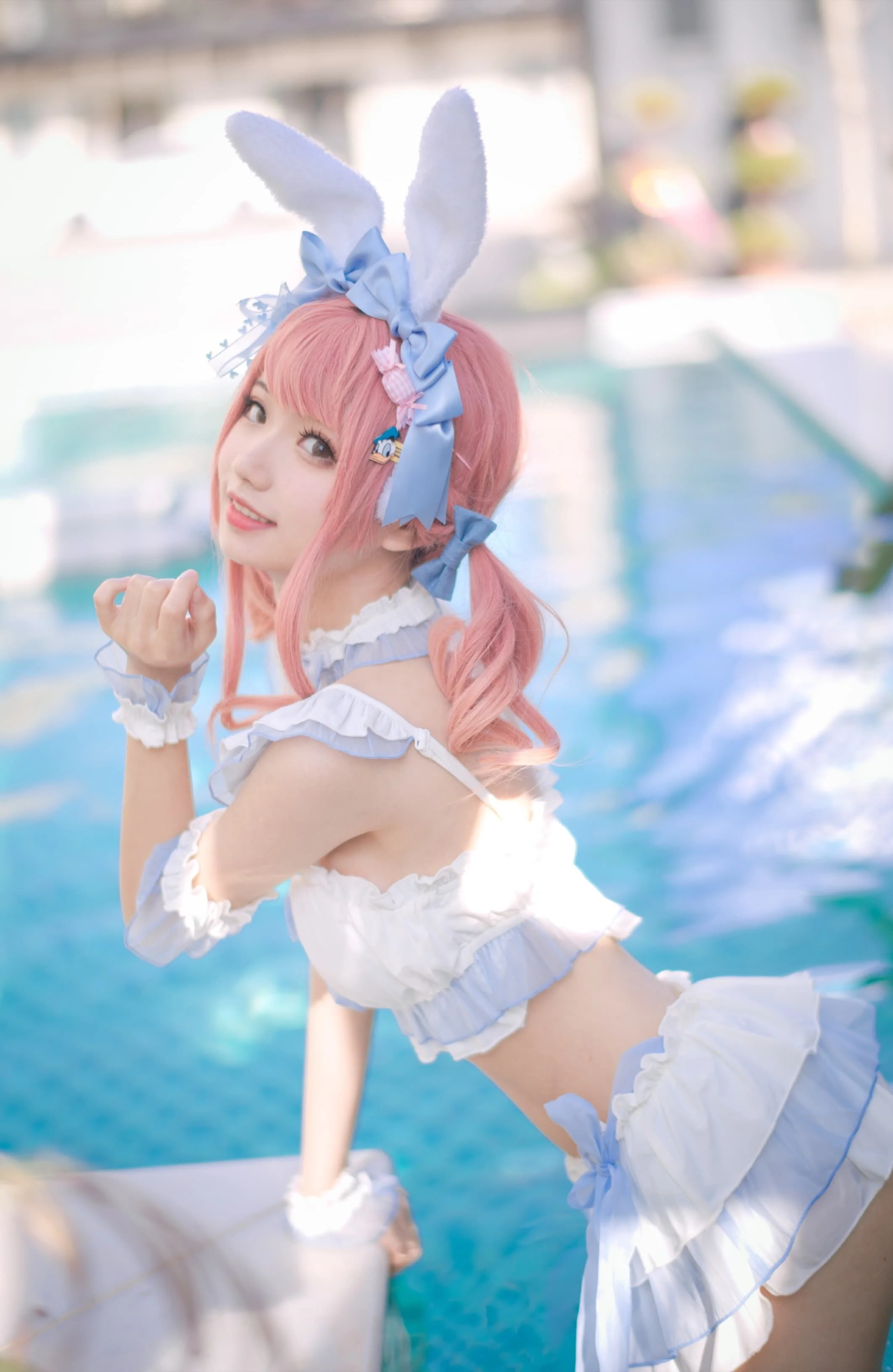 花柒Hana 夏日甜芯泳装写真