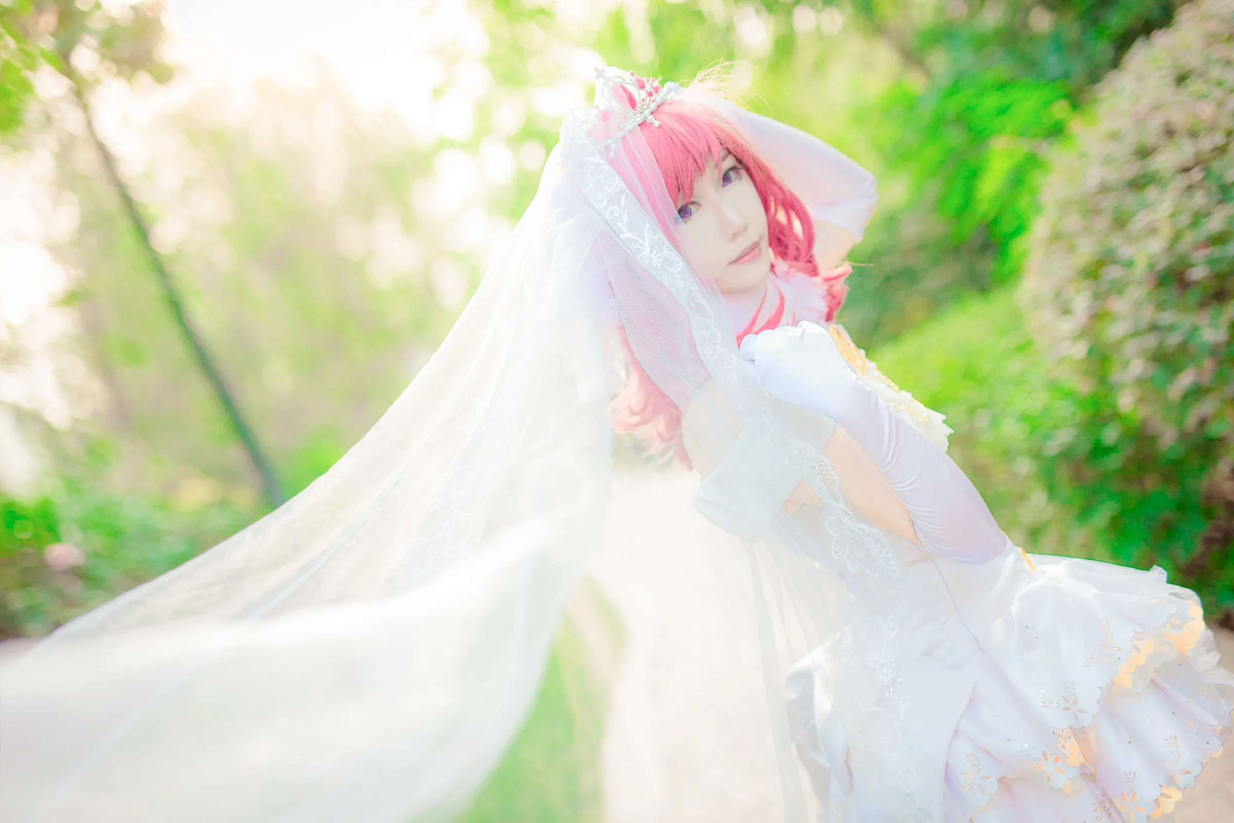 西木野真姬COS写真【花嫁】