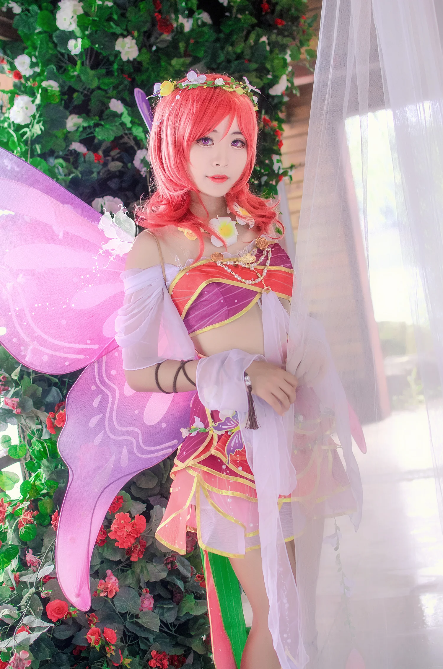 Love Live！花妖精真姬COS写真