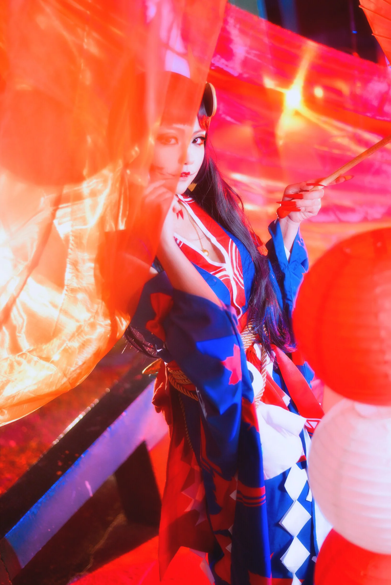 鬼女红叶COS写真 是绝美的女鬼