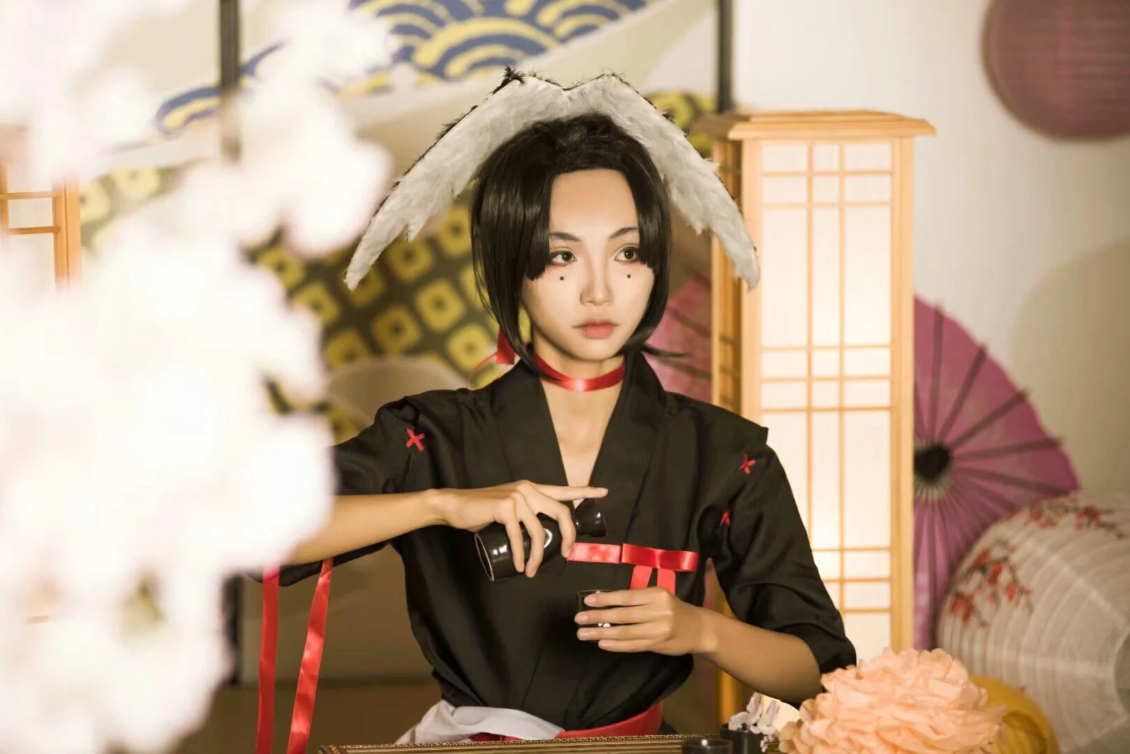刀剑乱舞小乌丸COS写真