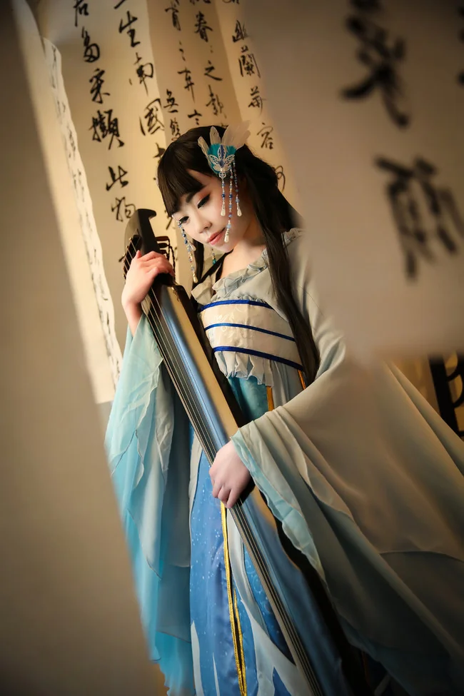 奇迹暖暖《汉桥女》-夕夜迢迢 COS写真