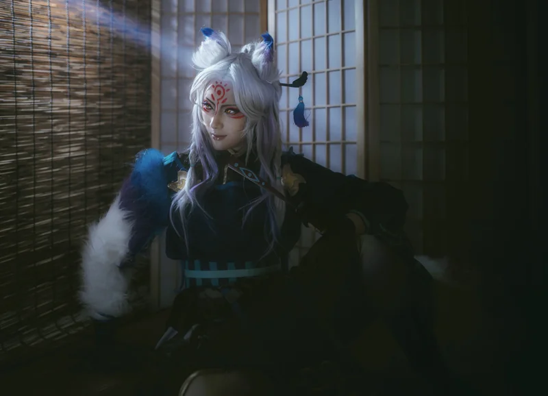 阴阳师手游妖狐COS写真