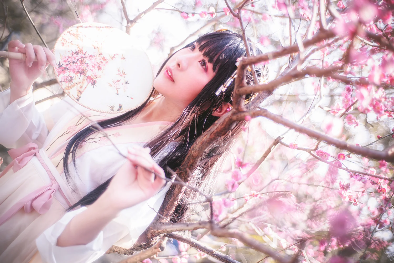 【汉服】人面桃花相映红｜高清图片集