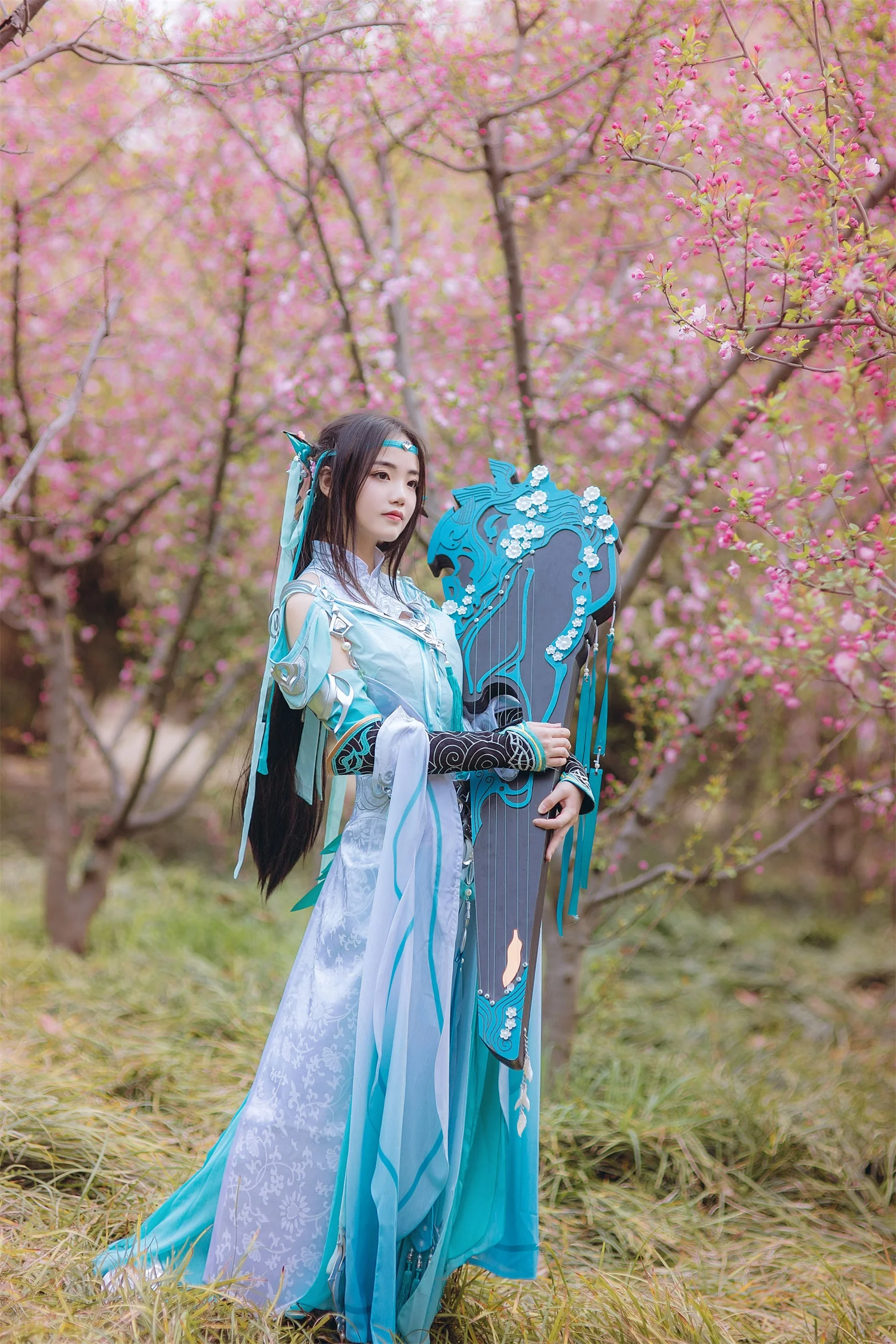 剑三 雪河琴娘COS写真