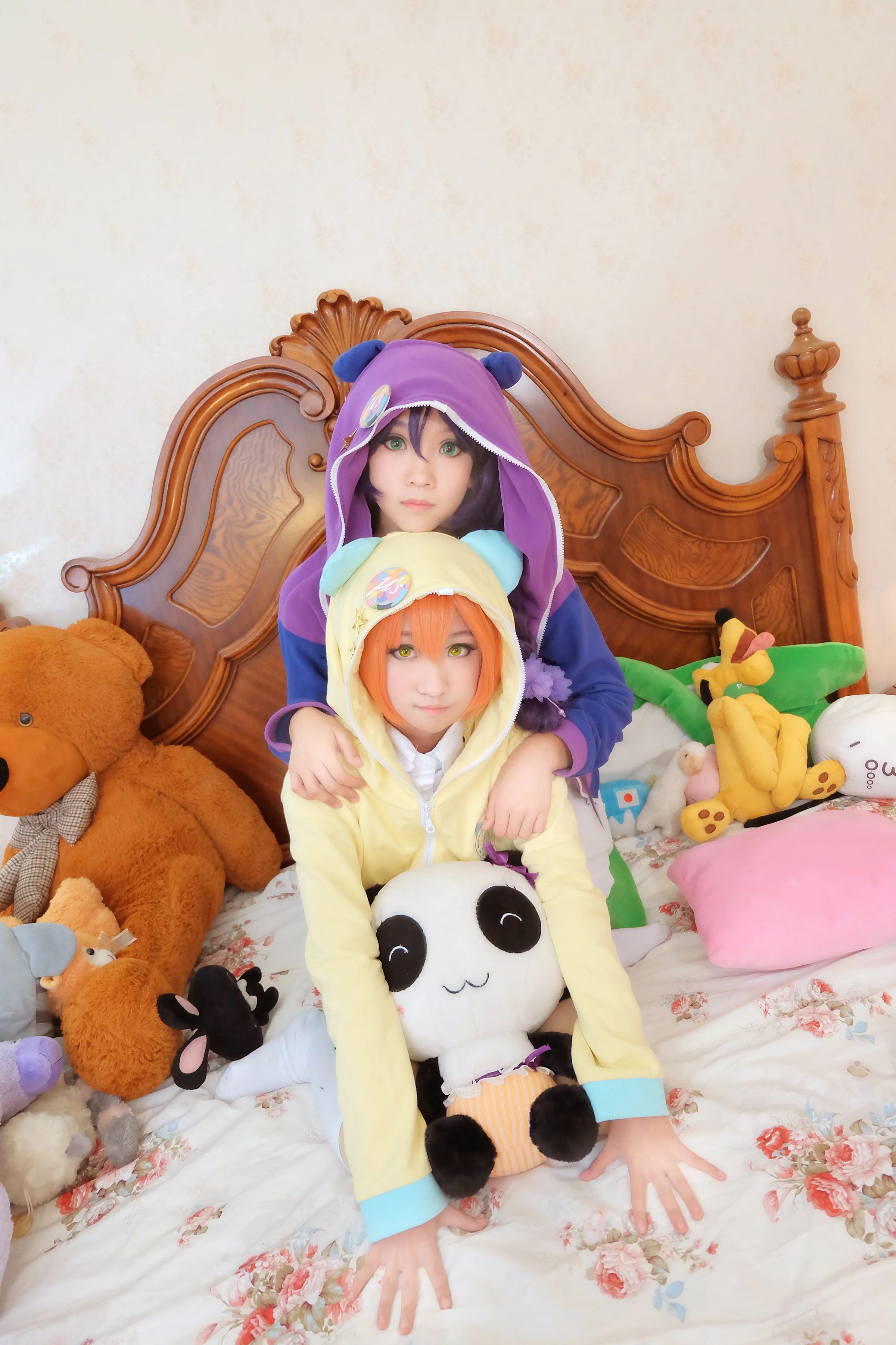 LoveLive！星空凛&东条希动物未觉醒COS写真