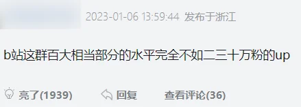 B站百大UP主名单出来后，为什么有人会不同意？｜高清图片集
