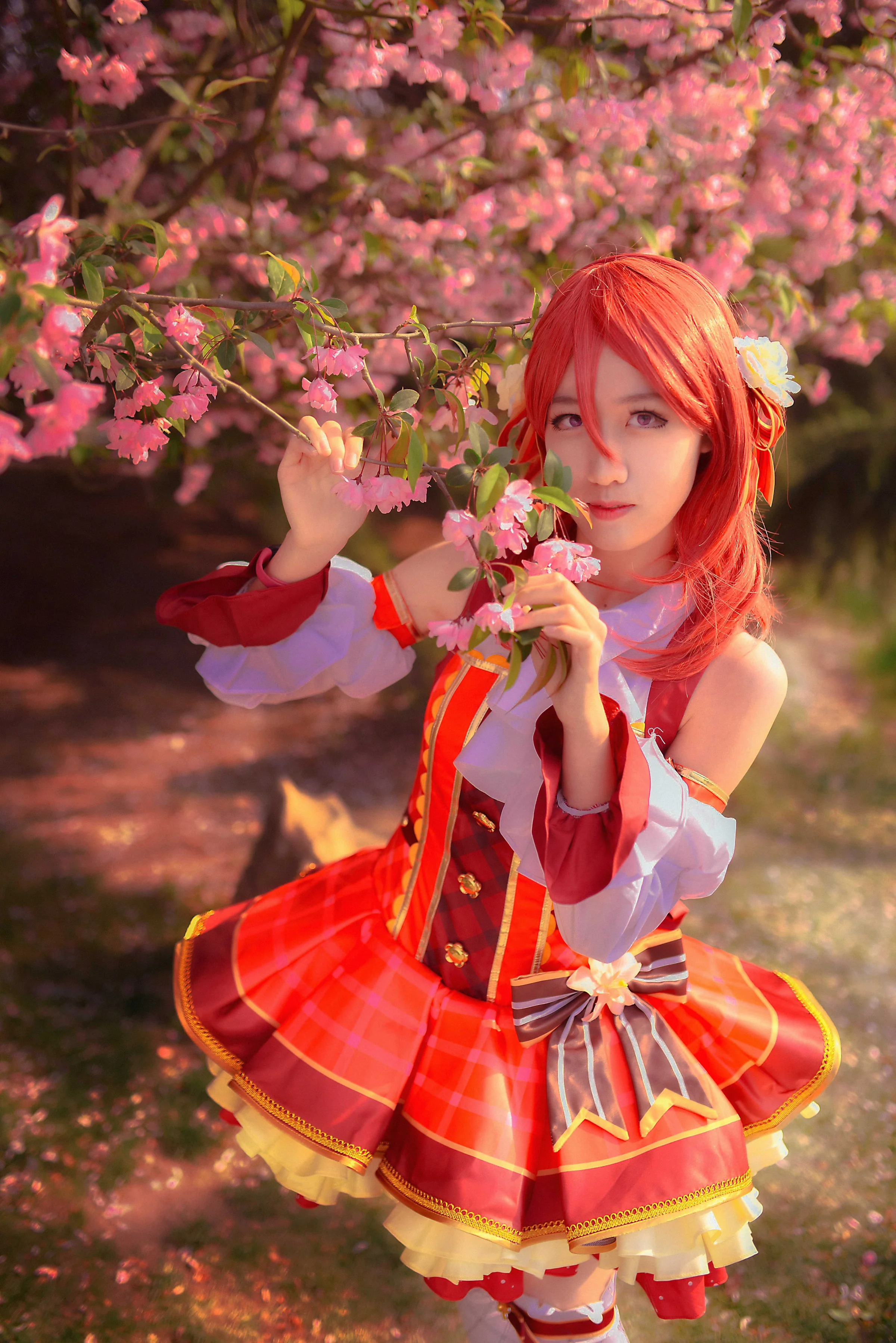 lovelive西木野真姬COS写真，花海真美