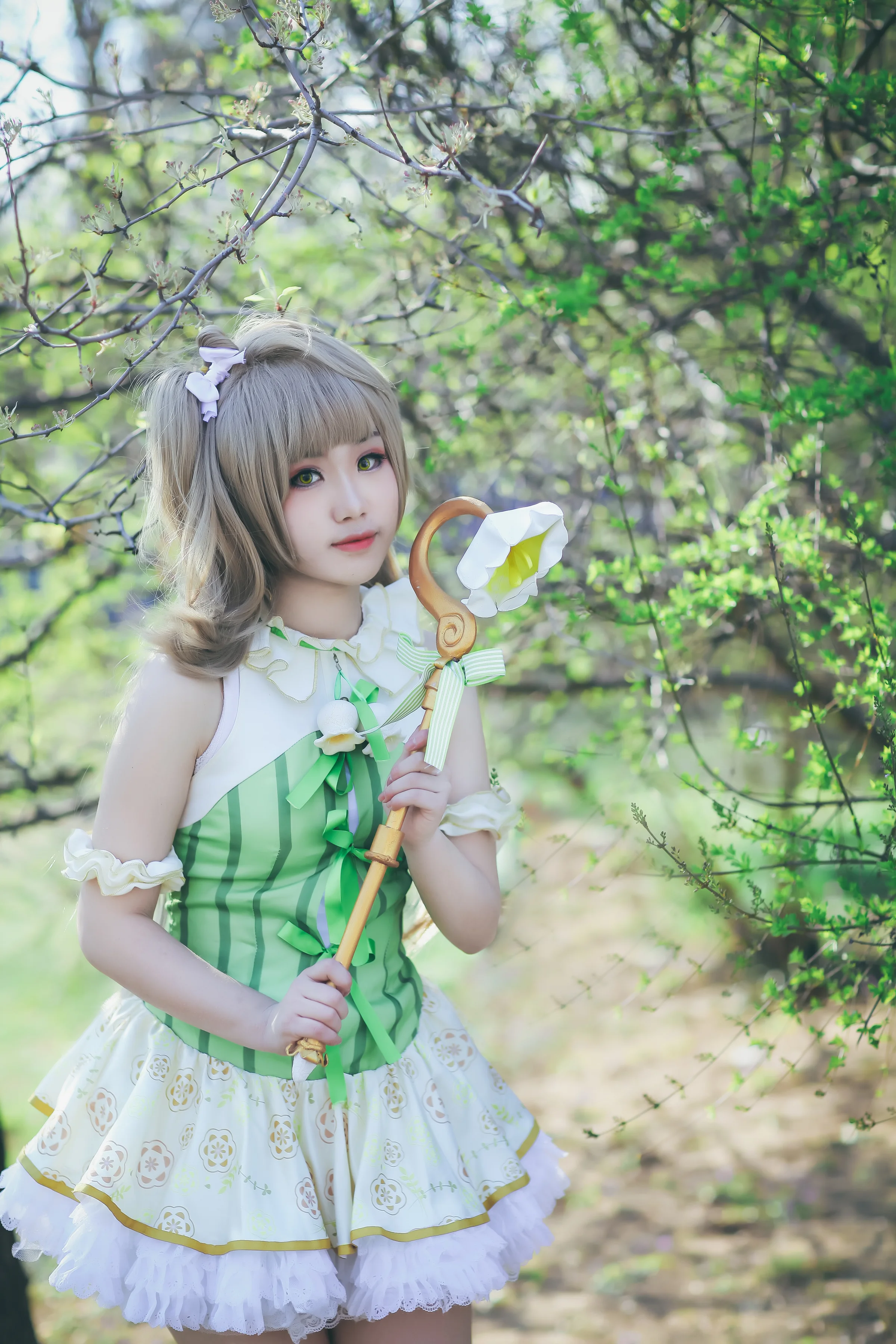 南小鸟花精灵觉醒COS写真