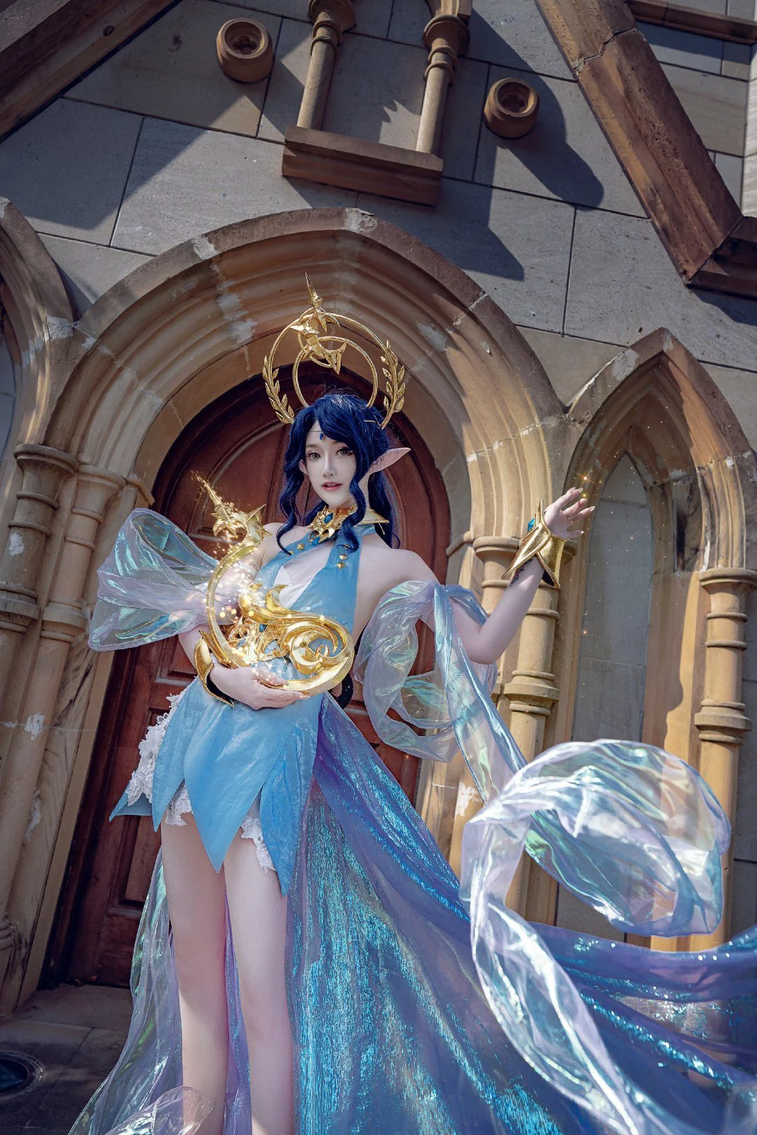魔灵时代 月光女神COS写真