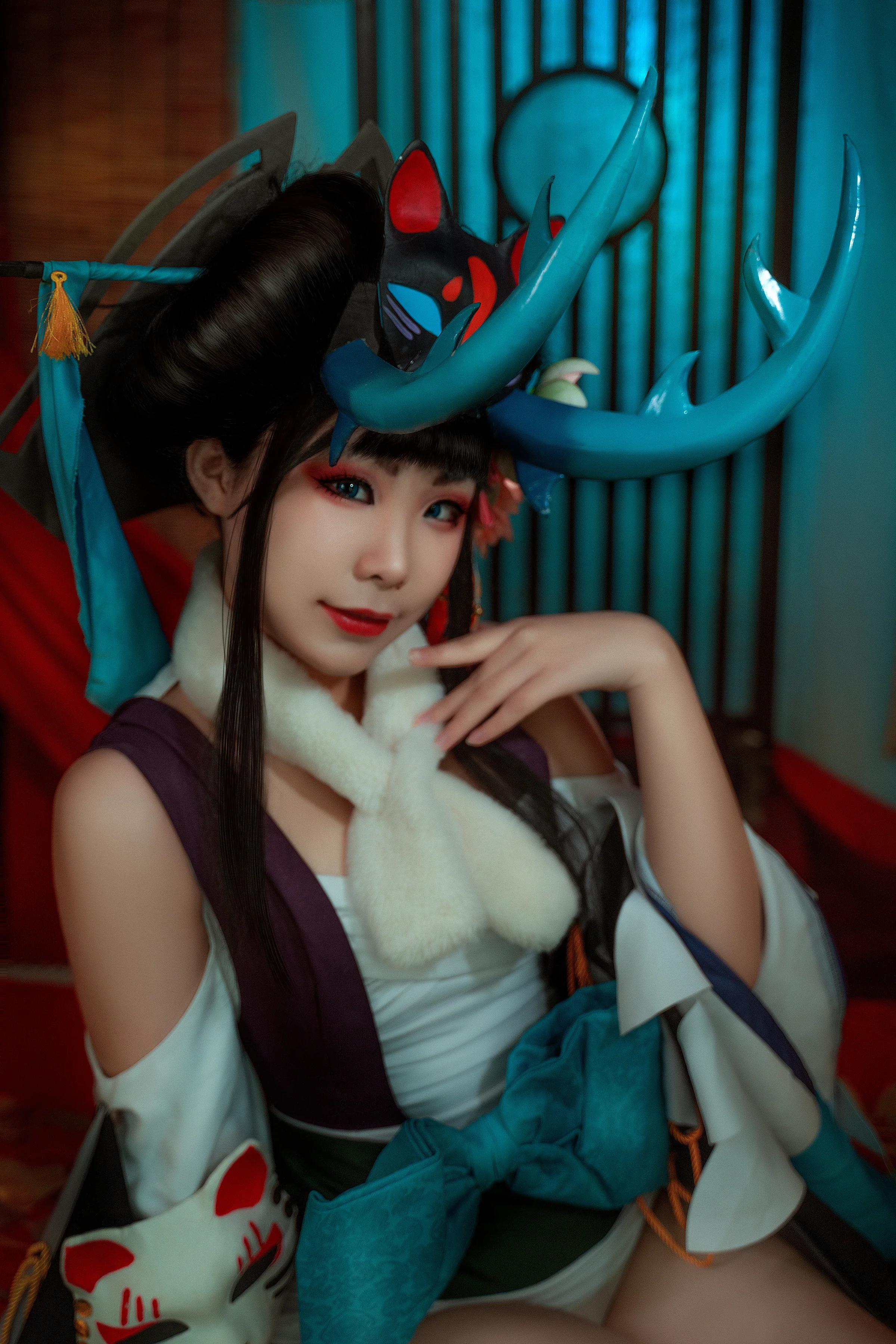 阴阳师 阎魔COS写真