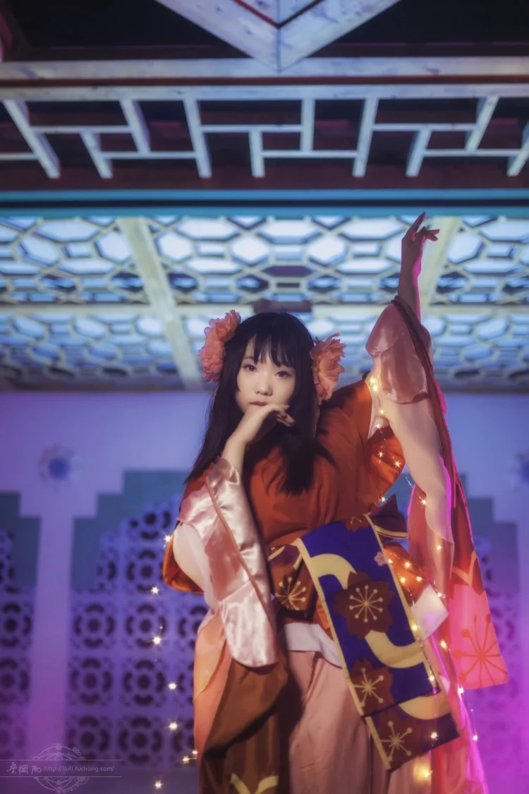 阴阳师 樱花妖COS写真