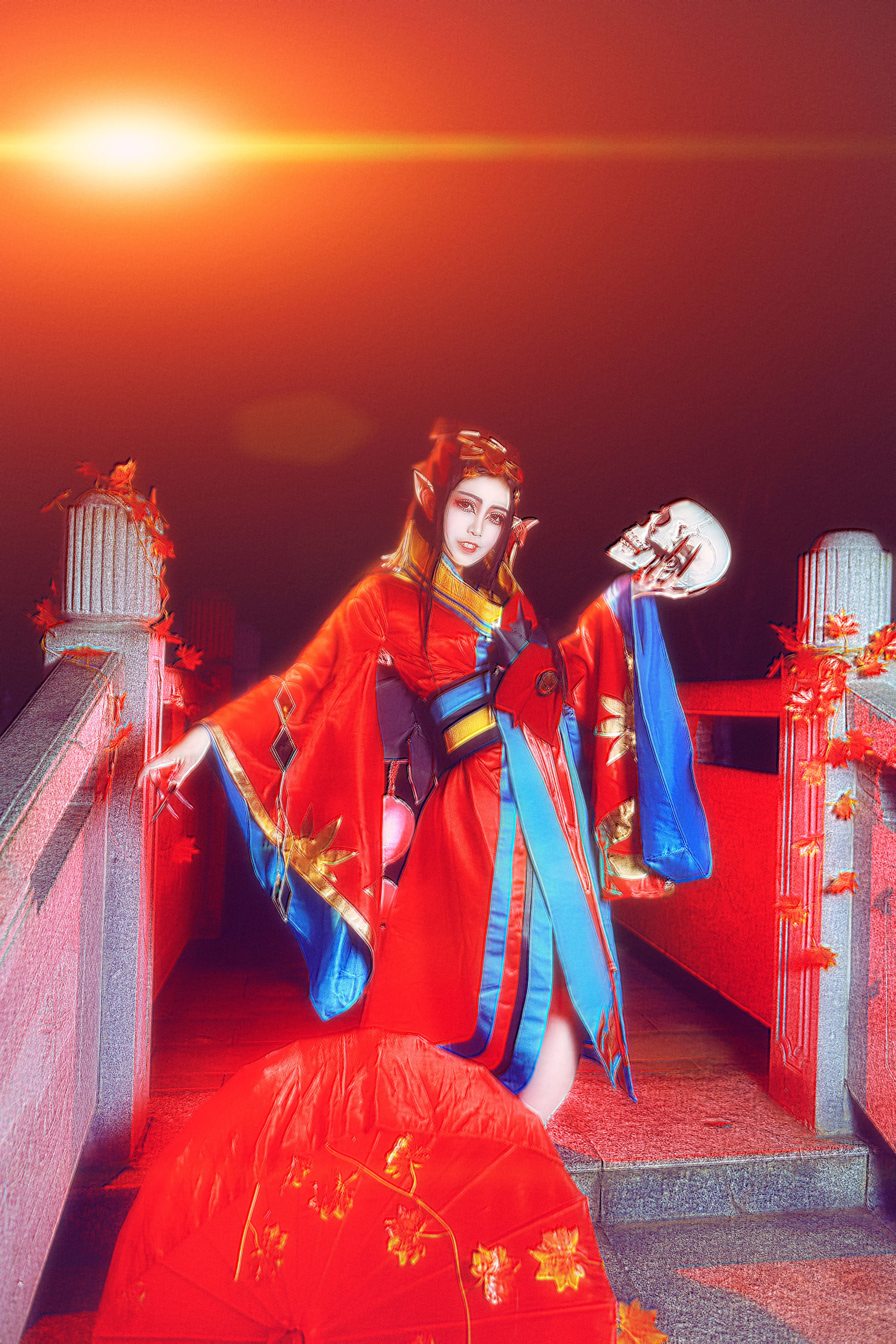 TYA事务所 阴阳师鬼女红叶觉醒COS写真