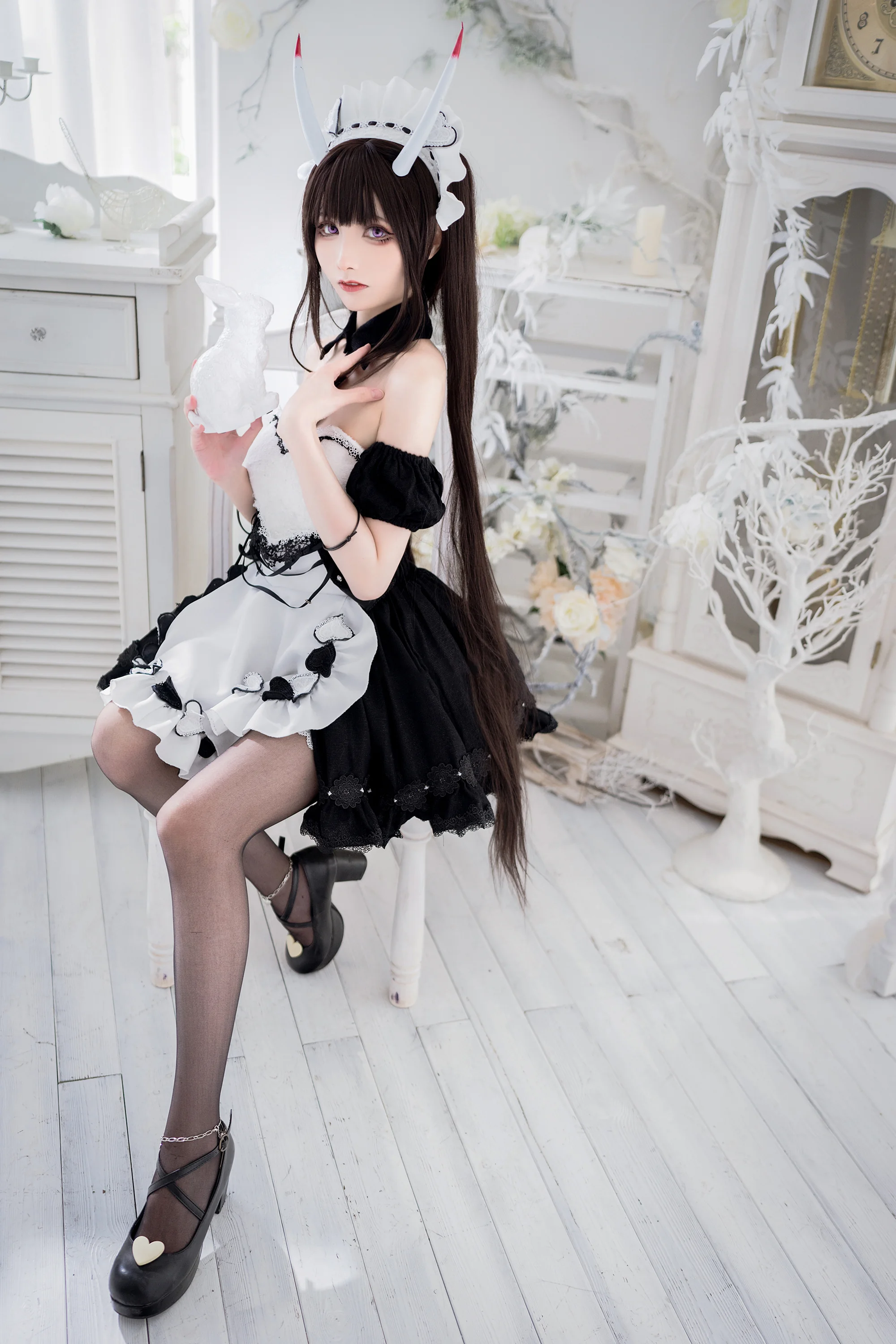 《碧蓝航线》能代女仆COS写真