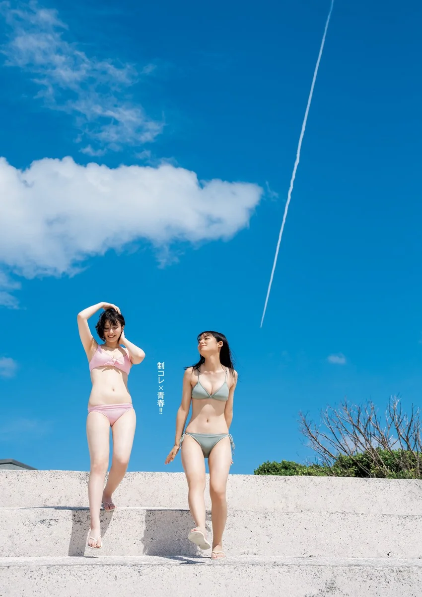 enako エイミー＆松島かのん-Young Jump｜高清图片集