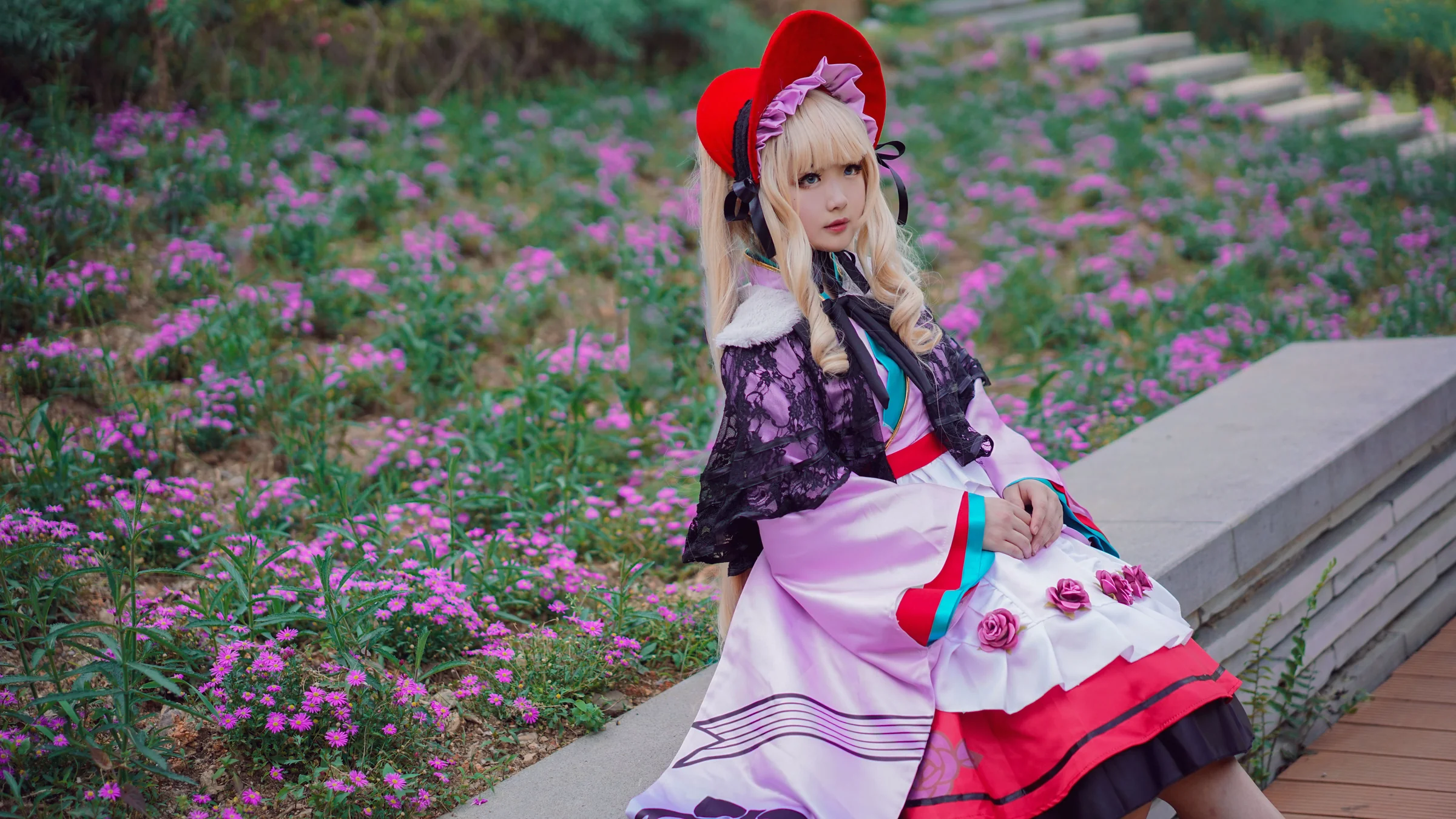 蔷薇少女 真红COS写真