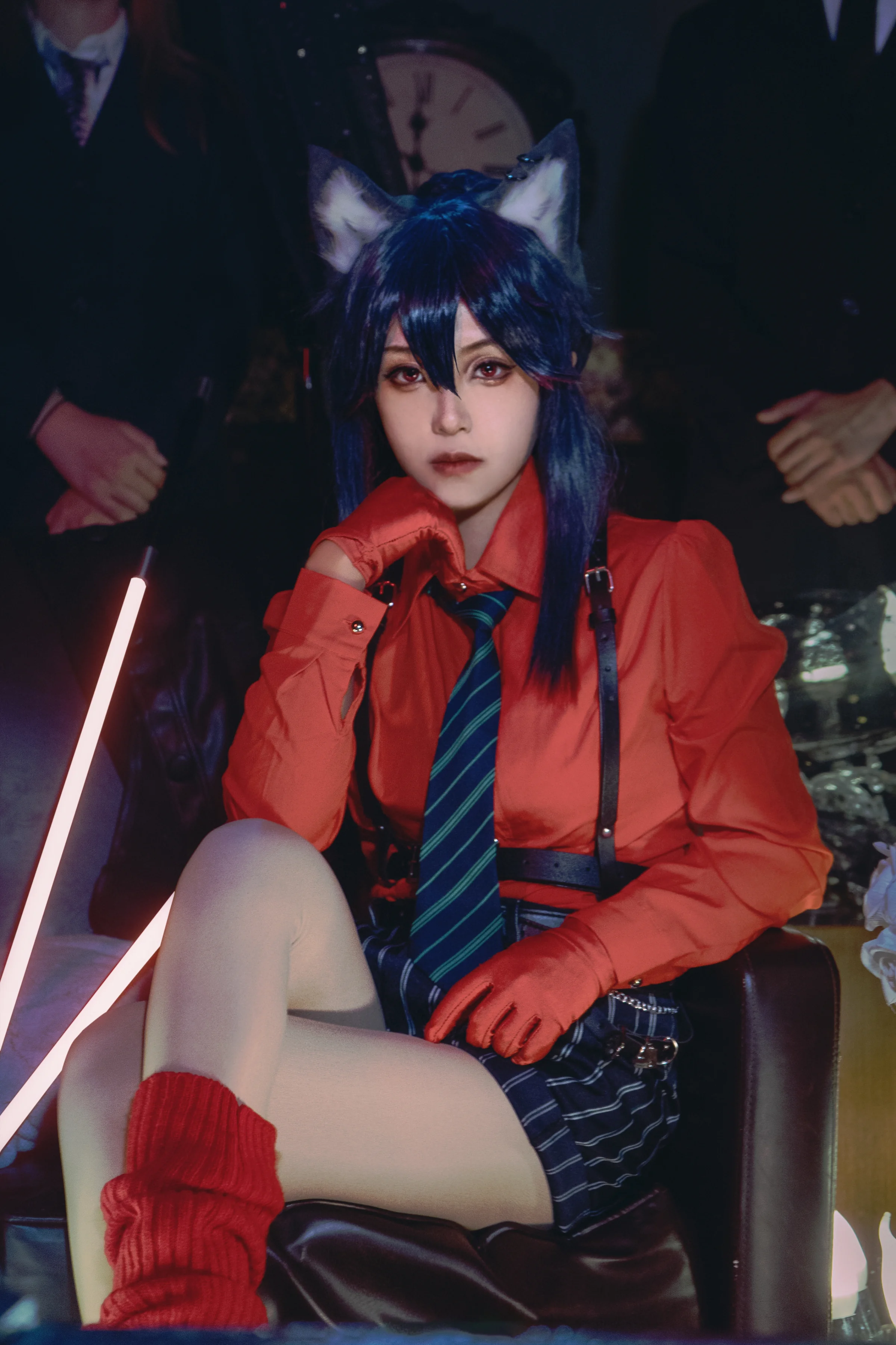 《明日方舟》德克萨斯COS写真