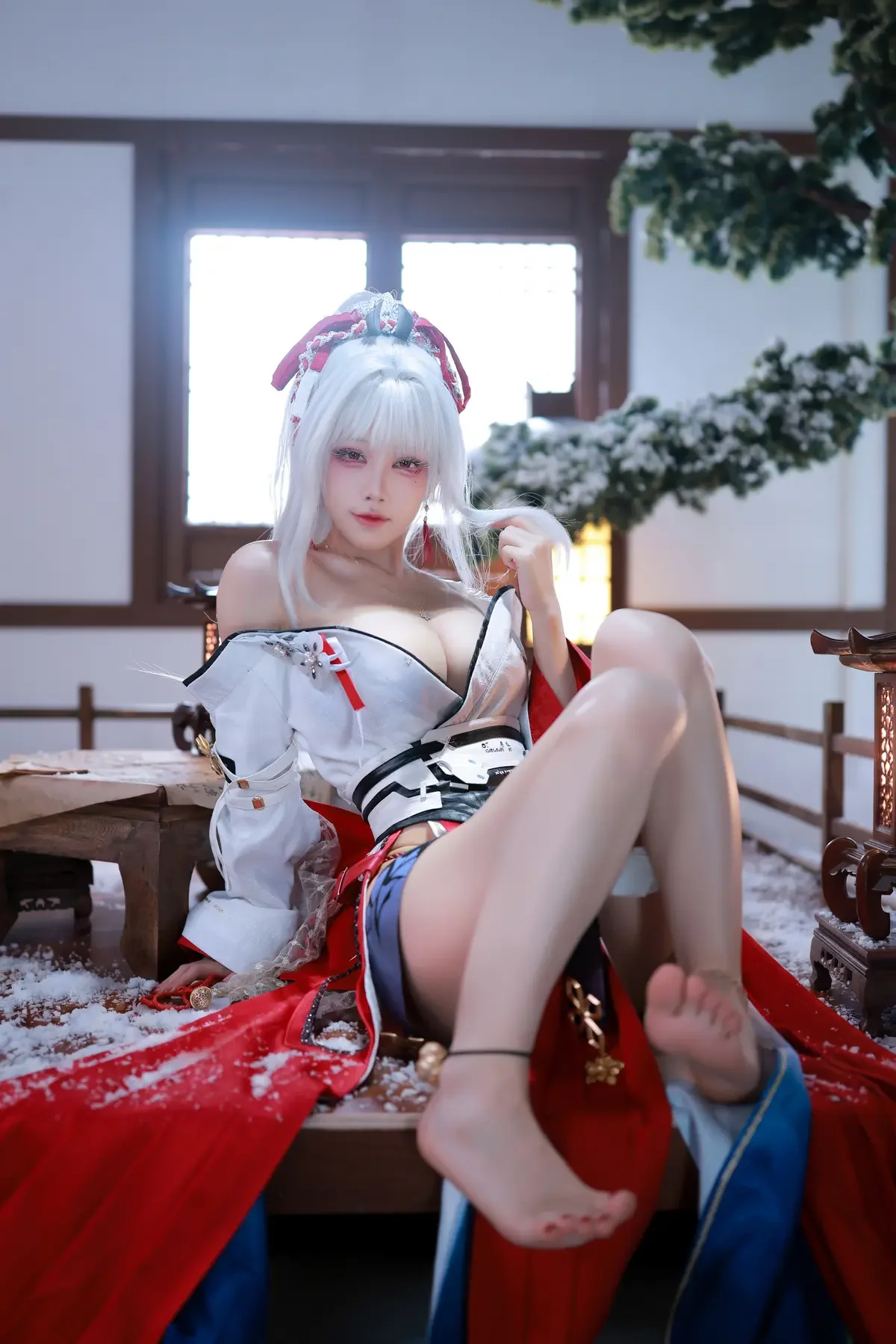 水淼Aqua – 鸣潮 绯雪【51P】｜高清图片集