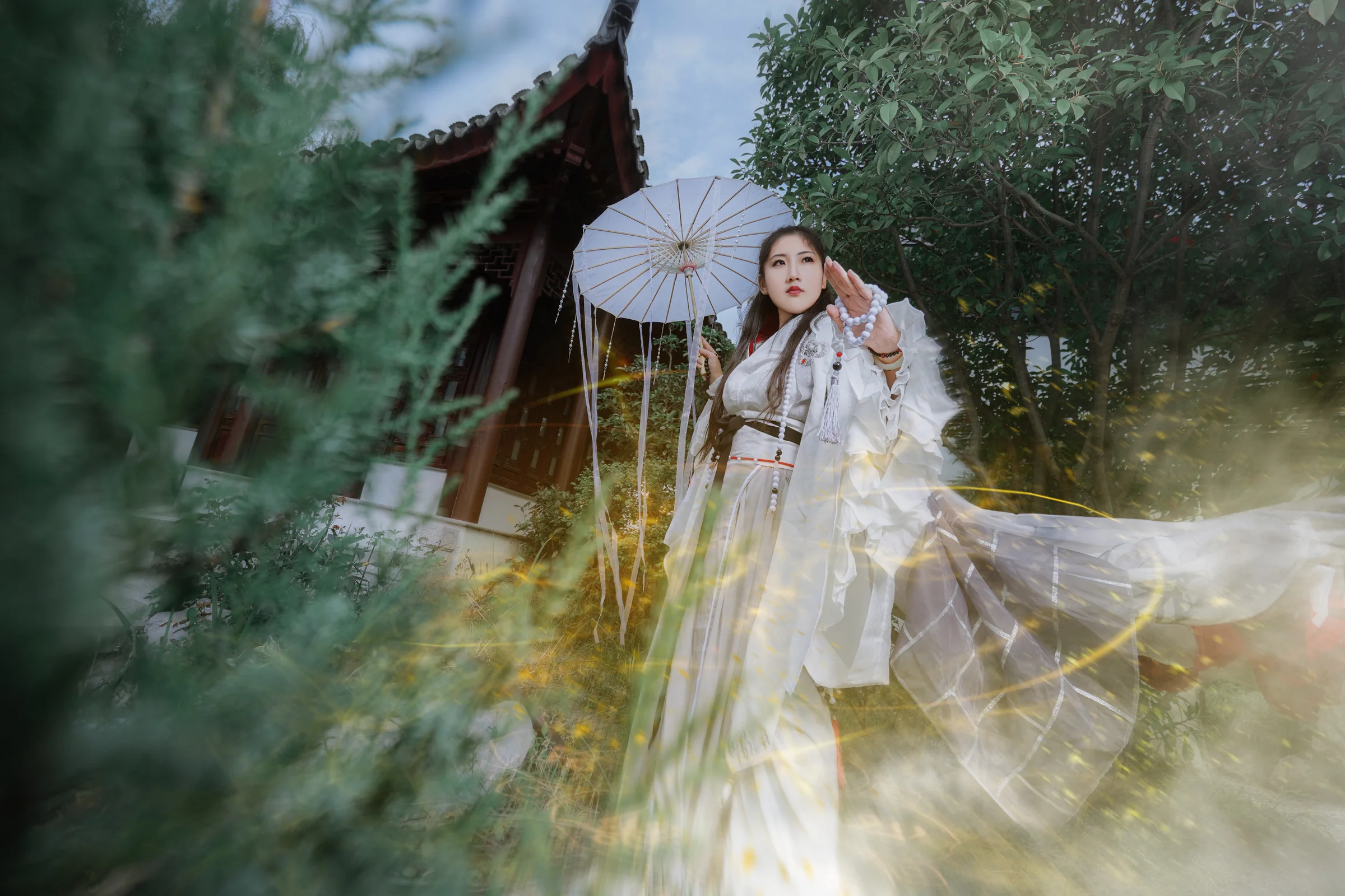 剑三少林盒子 浮屠明音成女COS写真