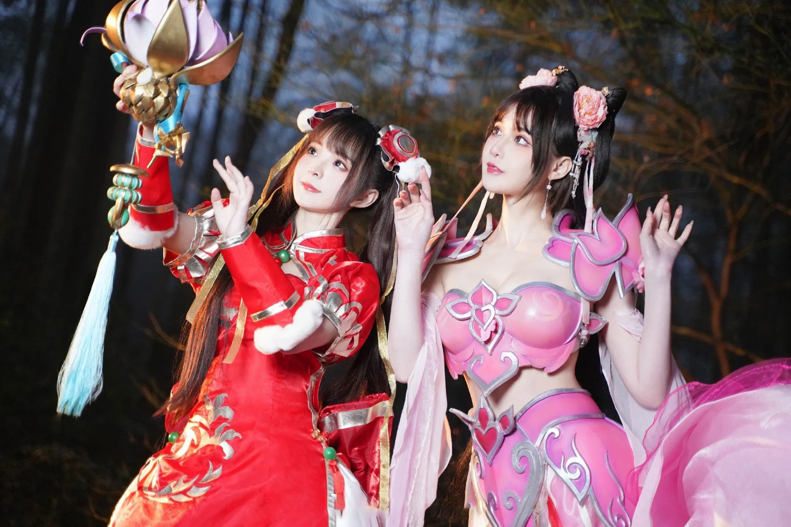 蜀门手游 百花COS写真