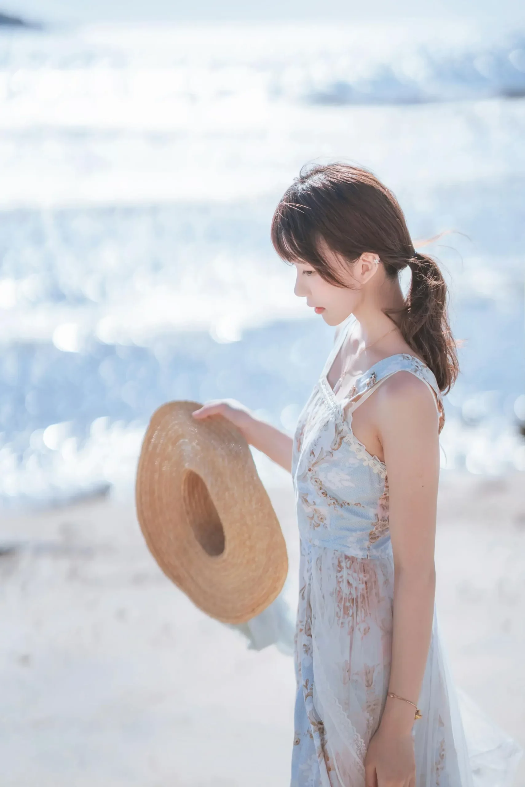 桜桃喵 – 发光的海｜高清图片集