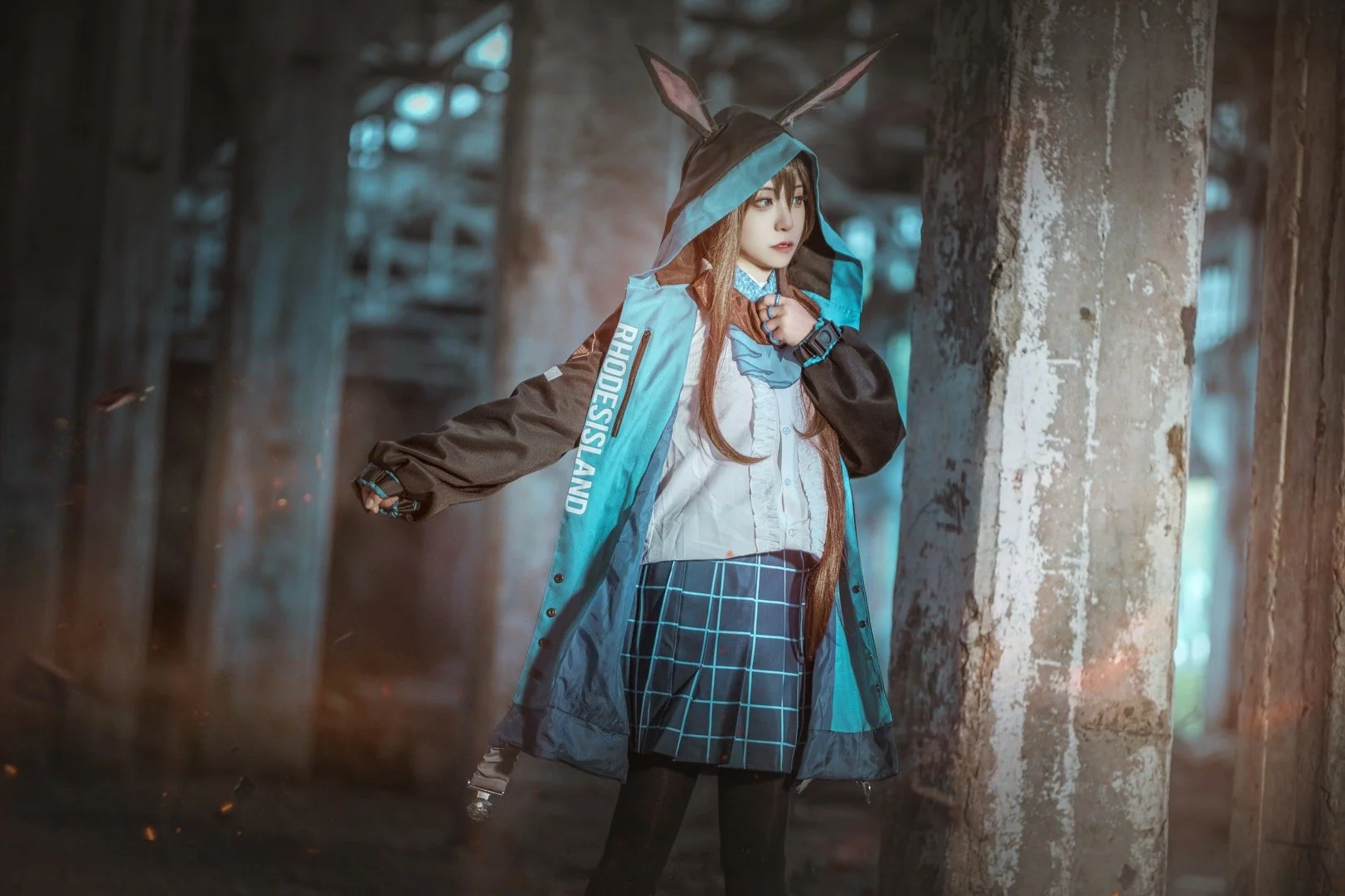 《明日方舟》阿米娅COS写真