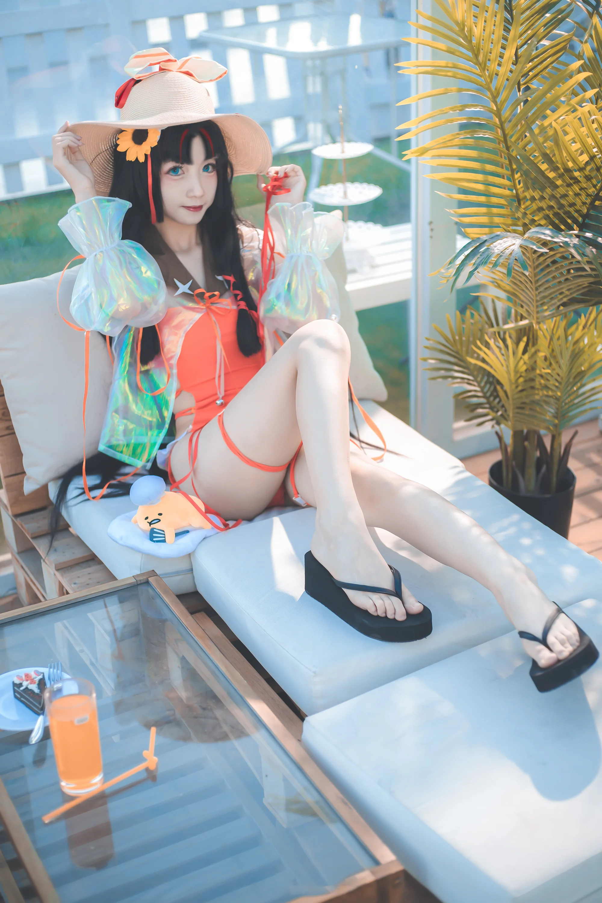 《阴阳师》缘结神COS写真