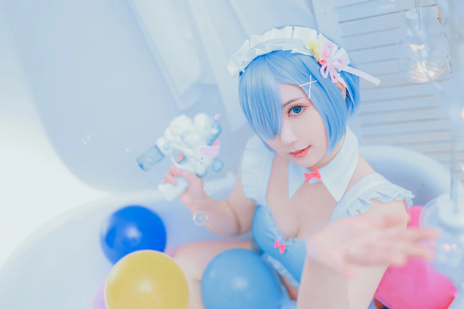 蕾姆·泳装手办COS写真