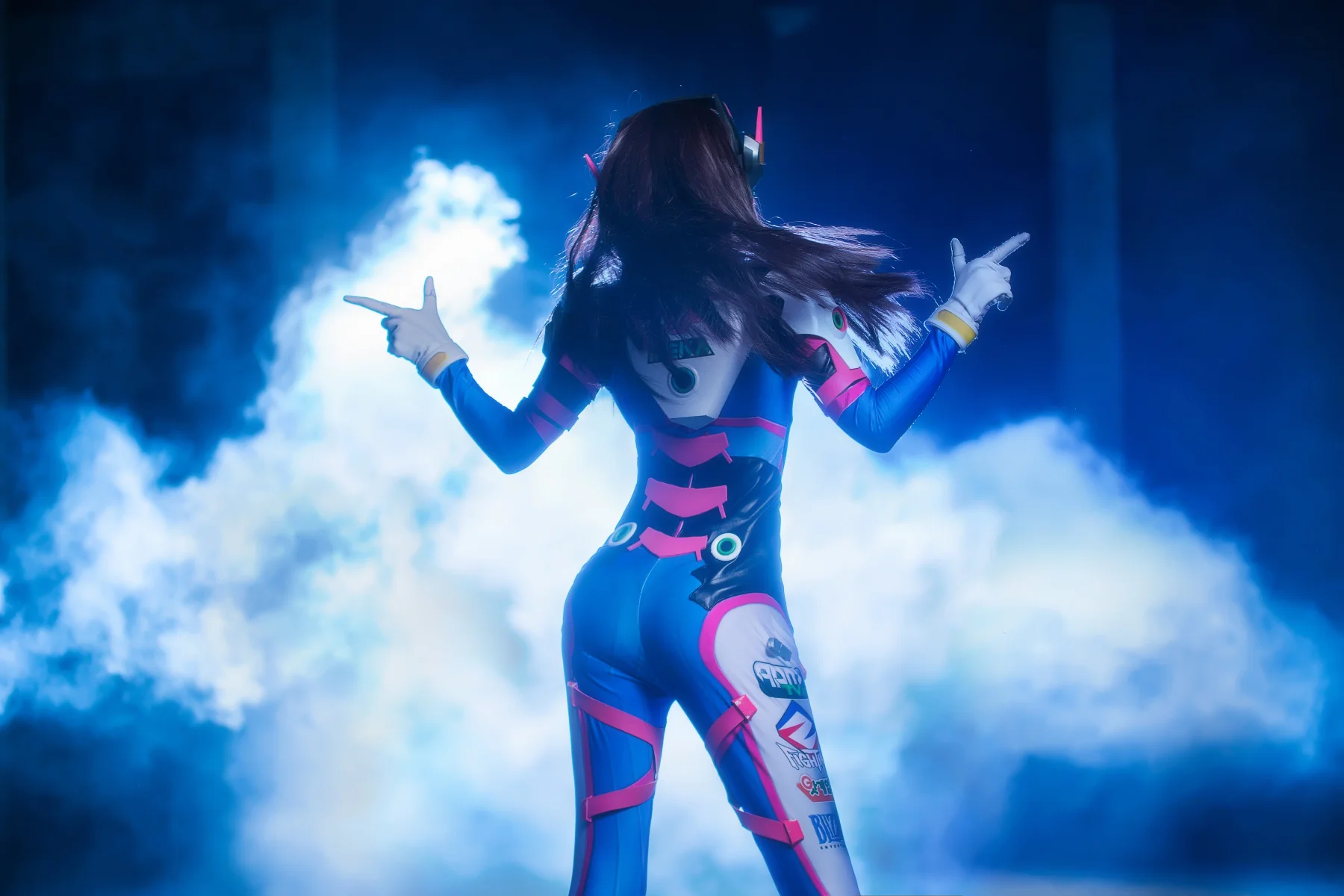 守望先锋 D.va 原皮 COS写真