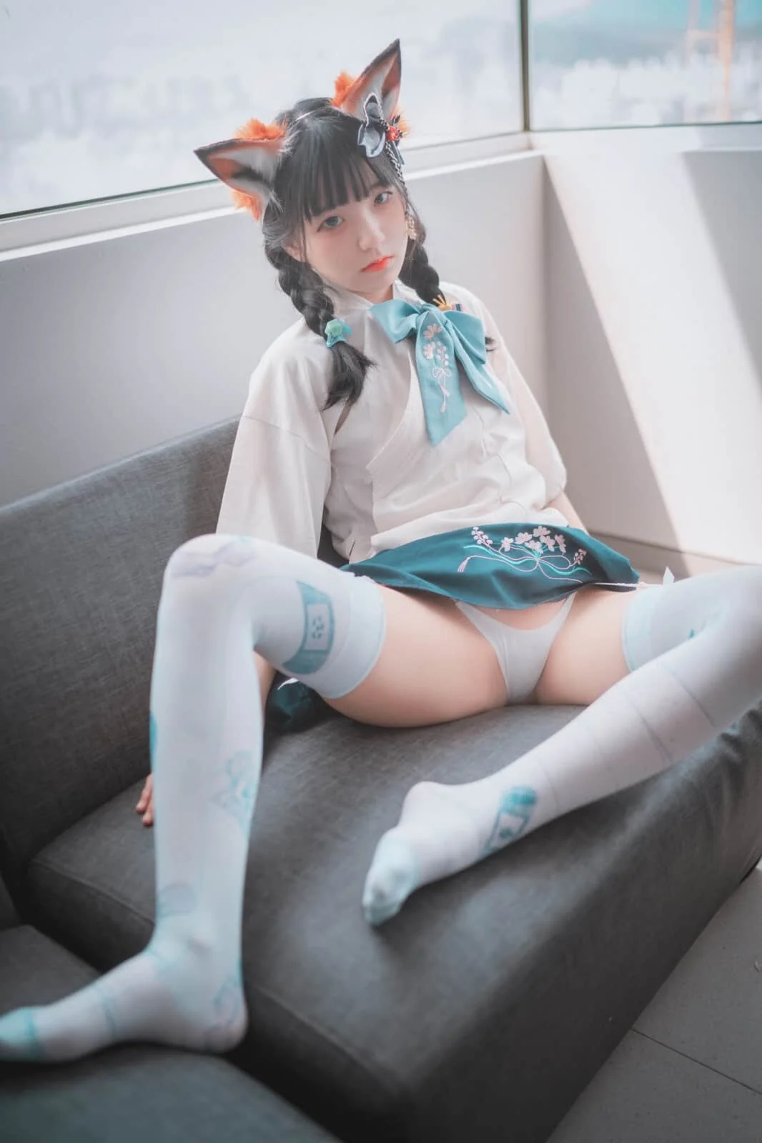 Jenny (정제니) – [DJAWA] Kitune in Hanfu [51P]｜高清图片集