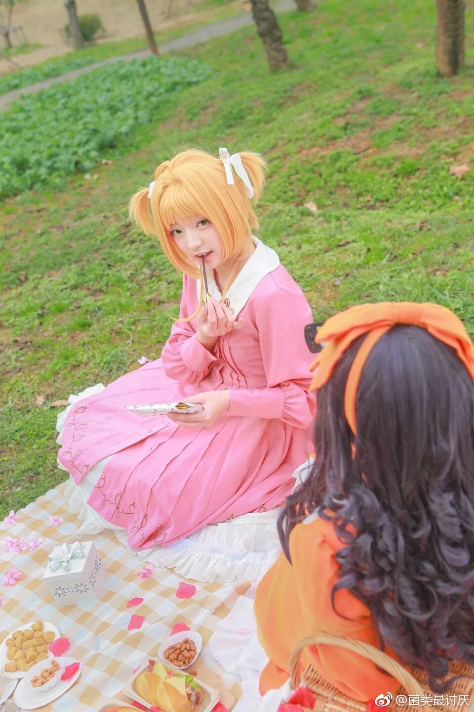 小樱COS写真，春の木漏れ日 君の微笑み