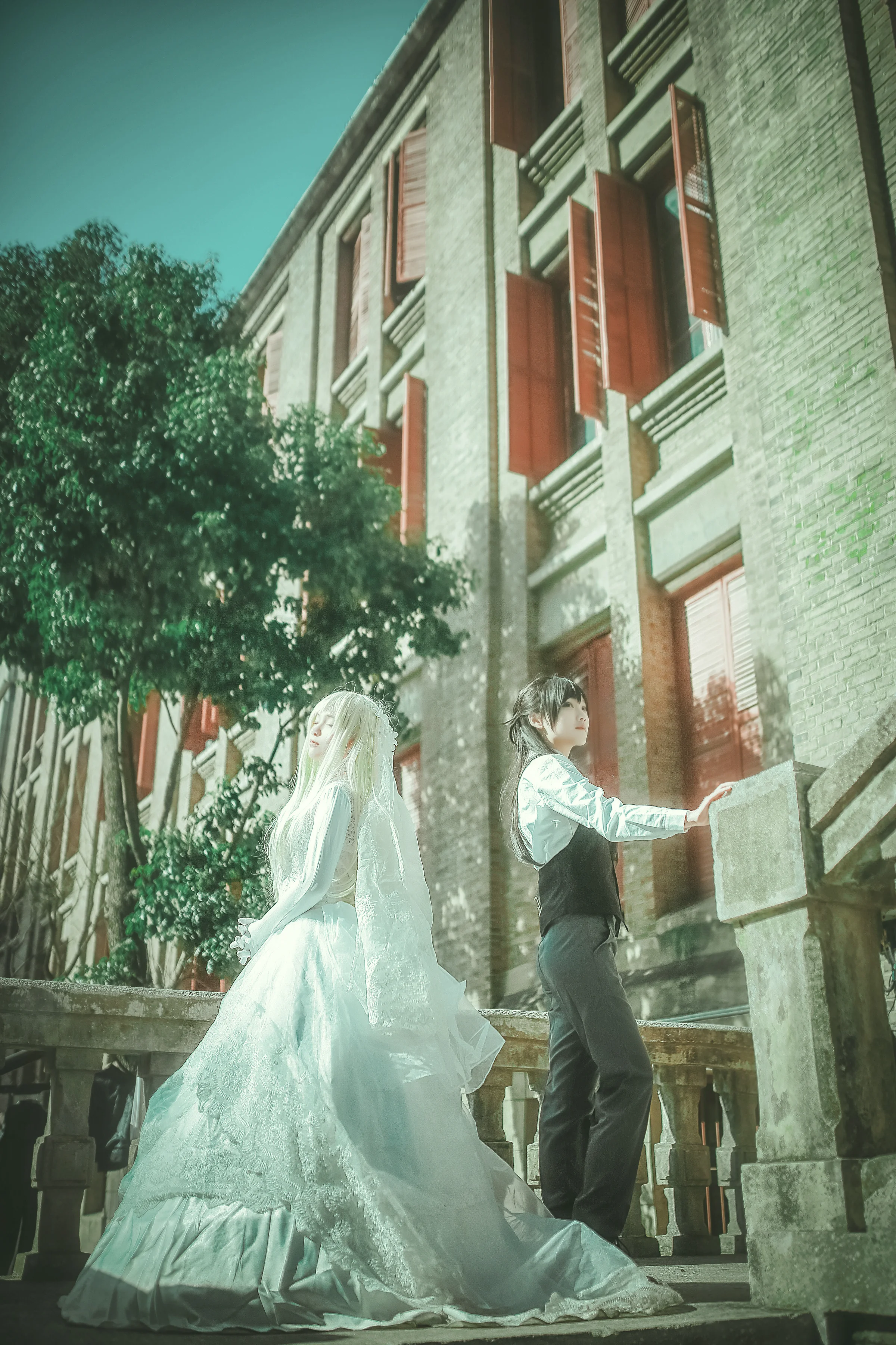 SQ孙璟×秋瞳婚纱COS写真