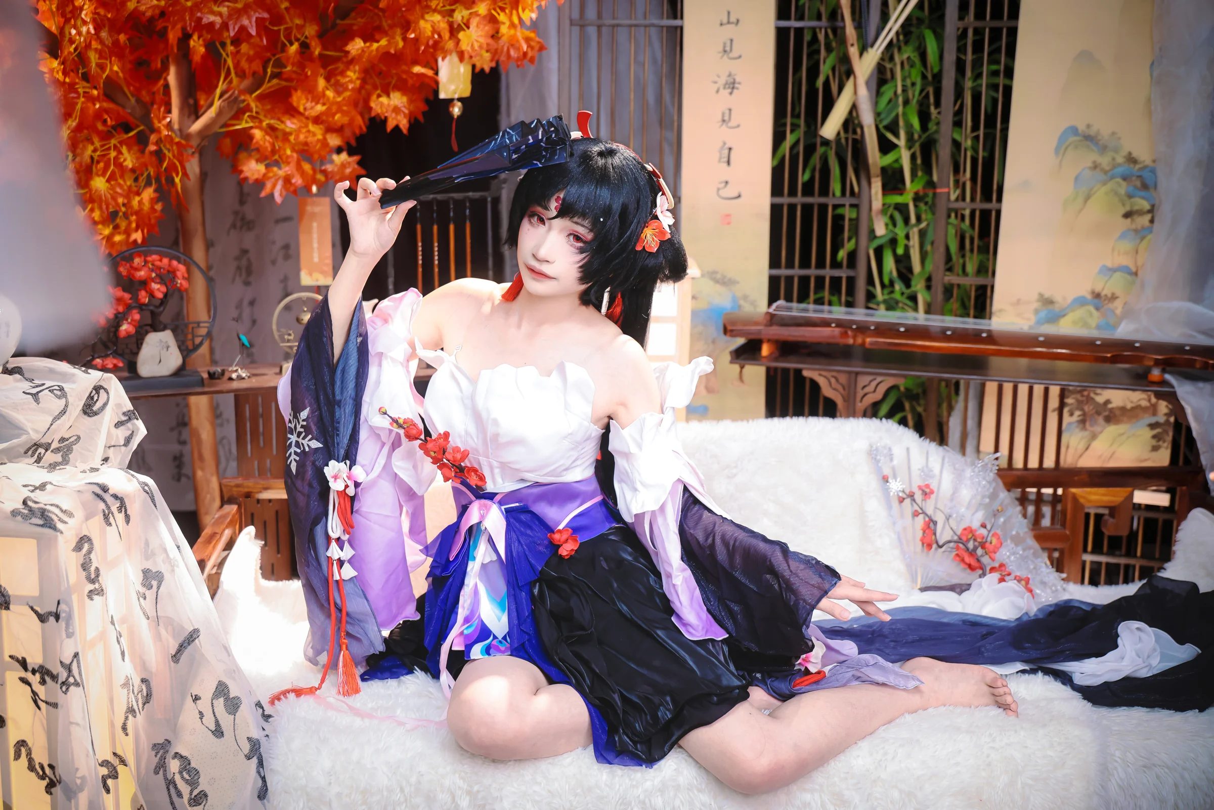 《阴阳师》不知火COS写真