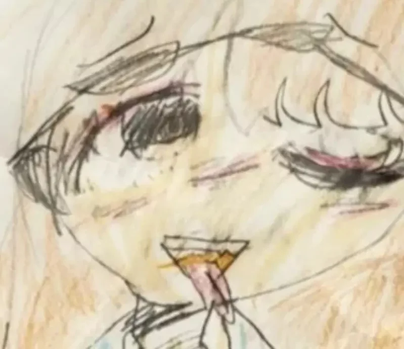 網友分享《超商裡馬麻的肖像畫》年幼女兒心中母親的樣子就長這樣！？｜高清图片集
